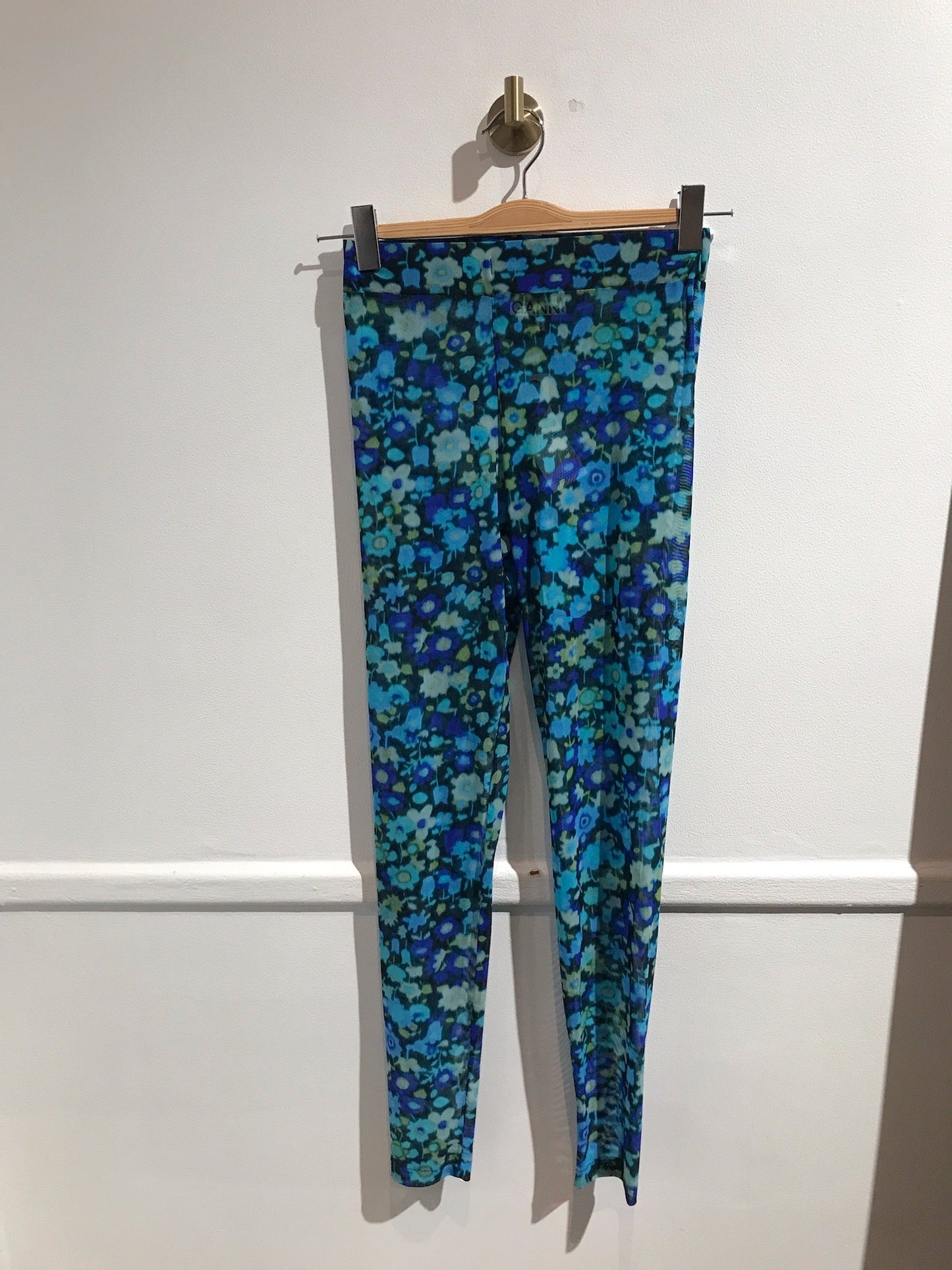 Legging Ganni à fleurs T.34
