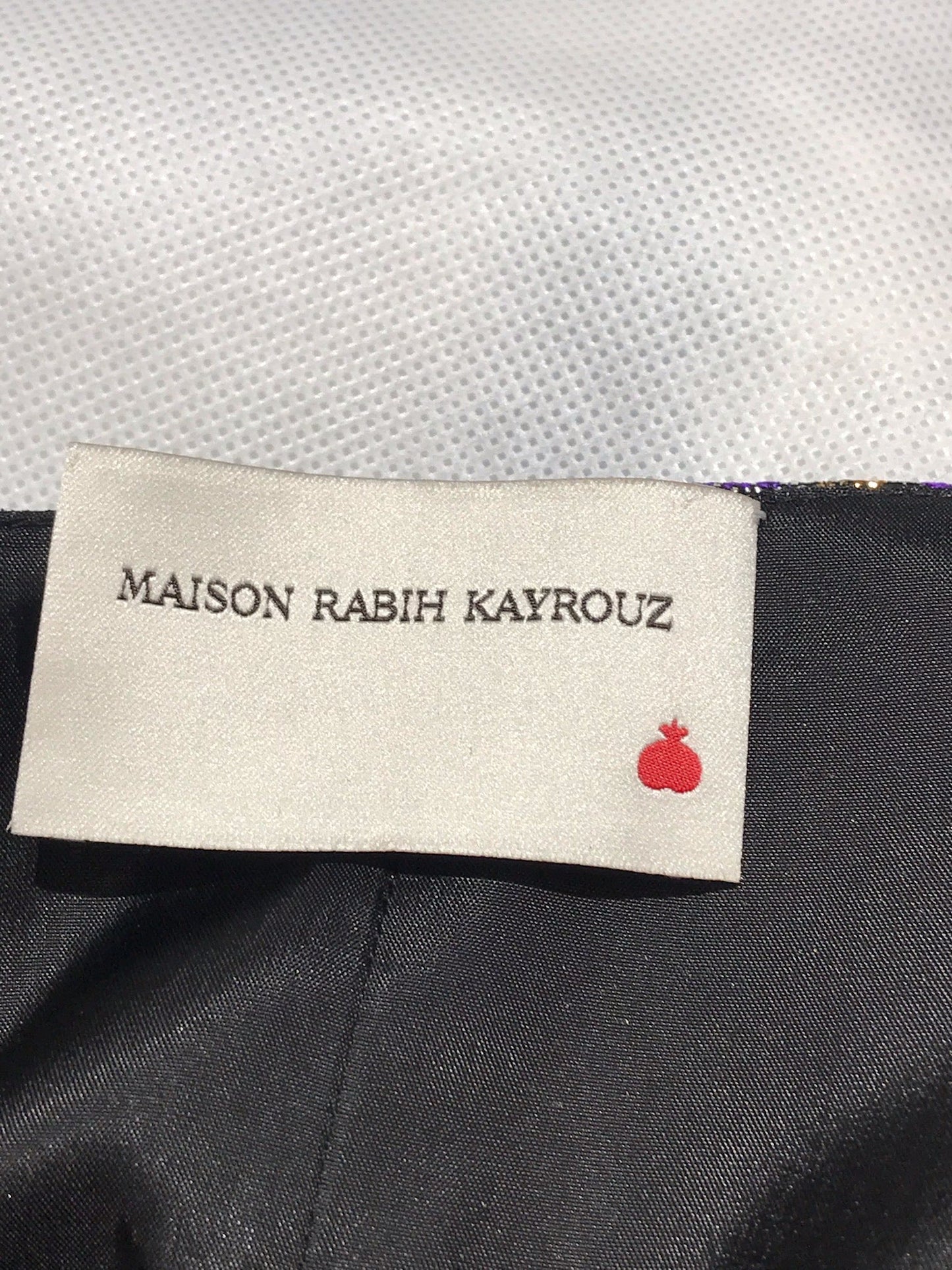 Robe Maison Rabih Kayrouz violet T.38