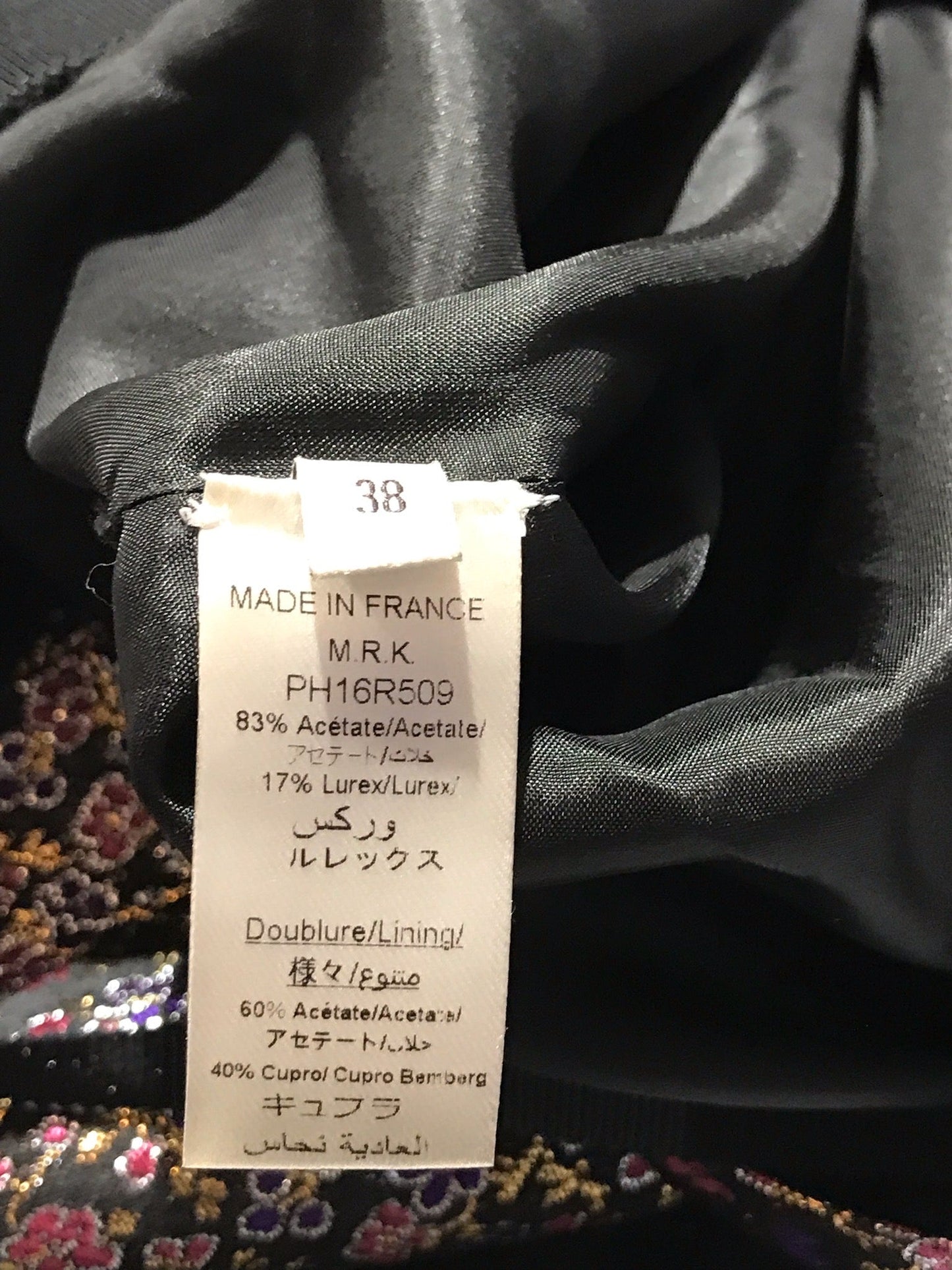 Robe Maison Rabih Kayrouz violet T.38