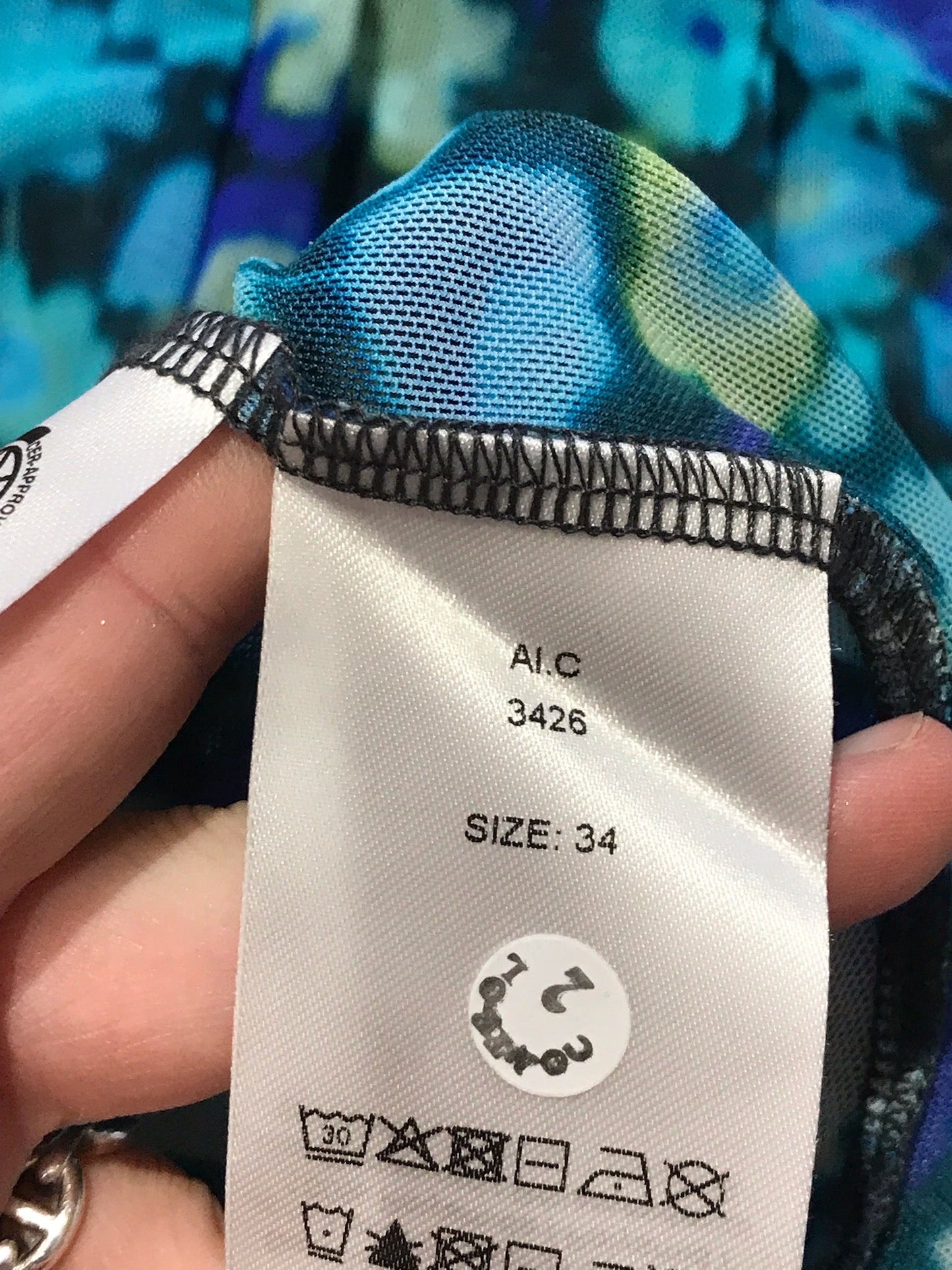 Legging Ganni à fleurs T.34