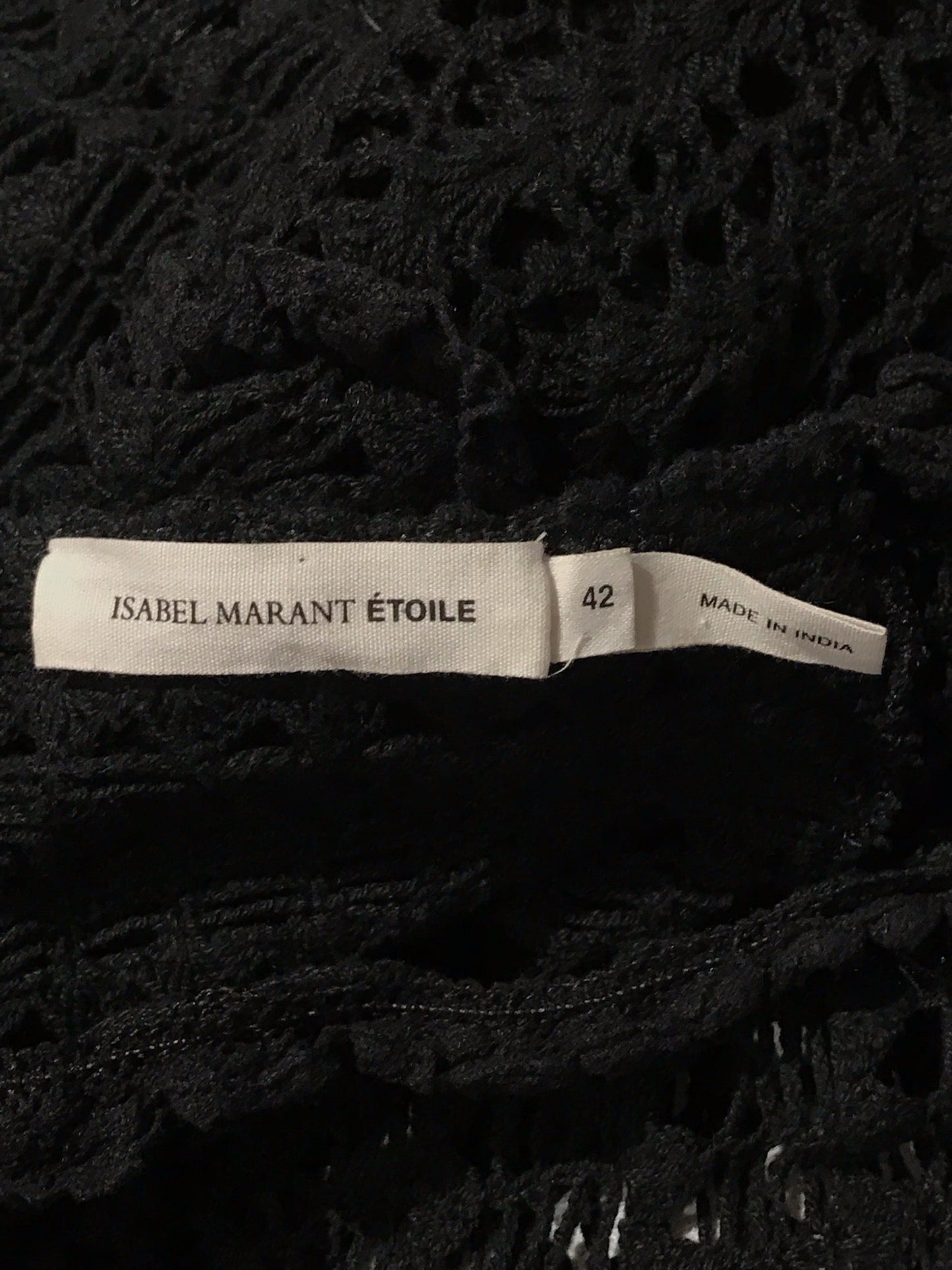 Robe Isabel Marant noire T.S