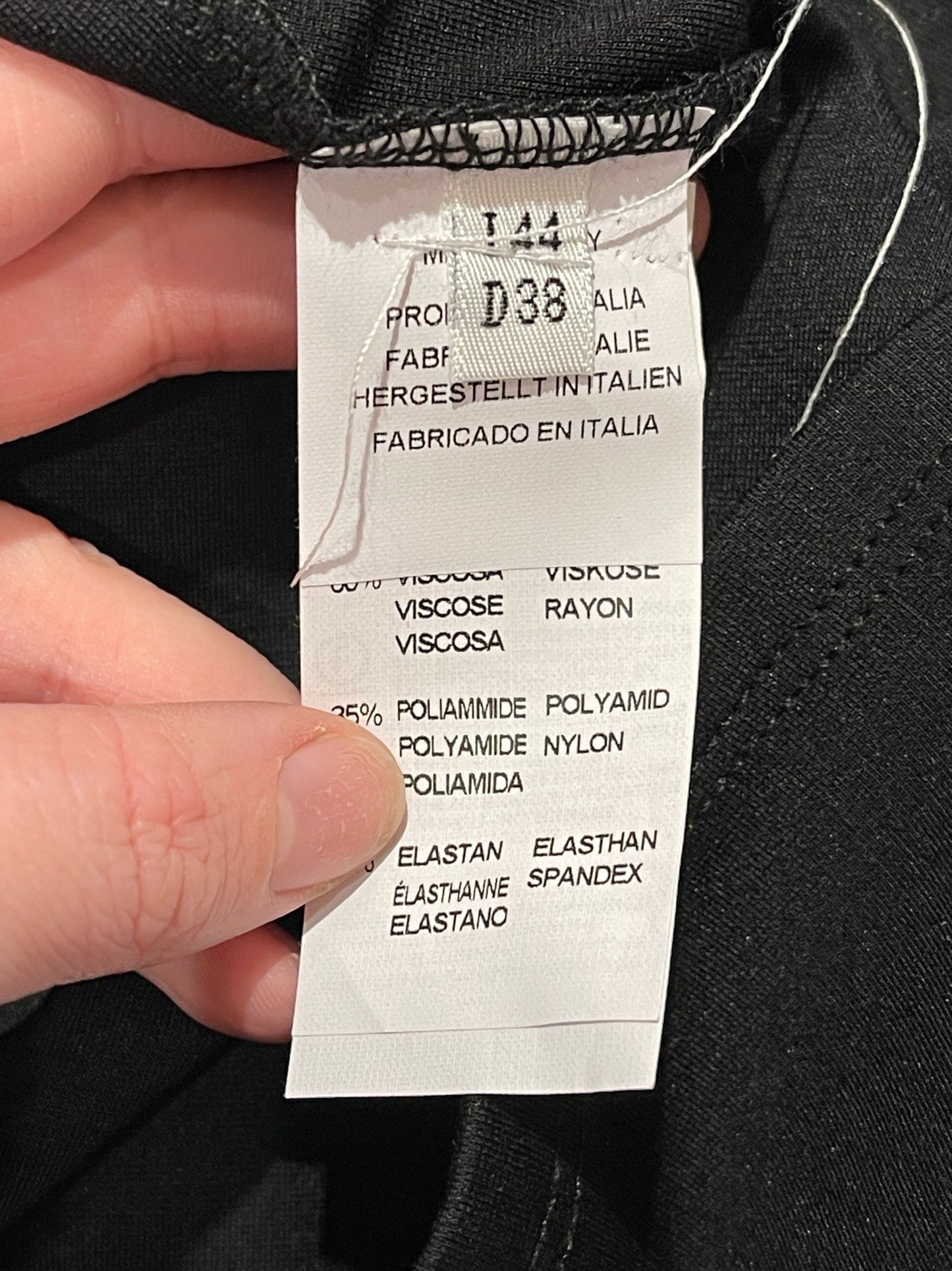Robe Blumarine noire T.40 Neuf