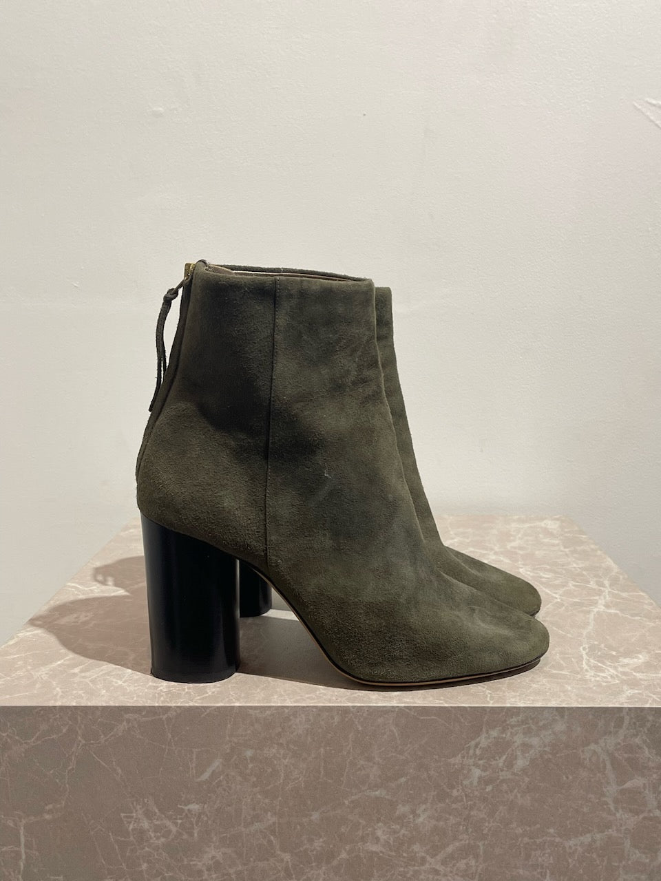 Bottines Isabel Marant kaki T.38
