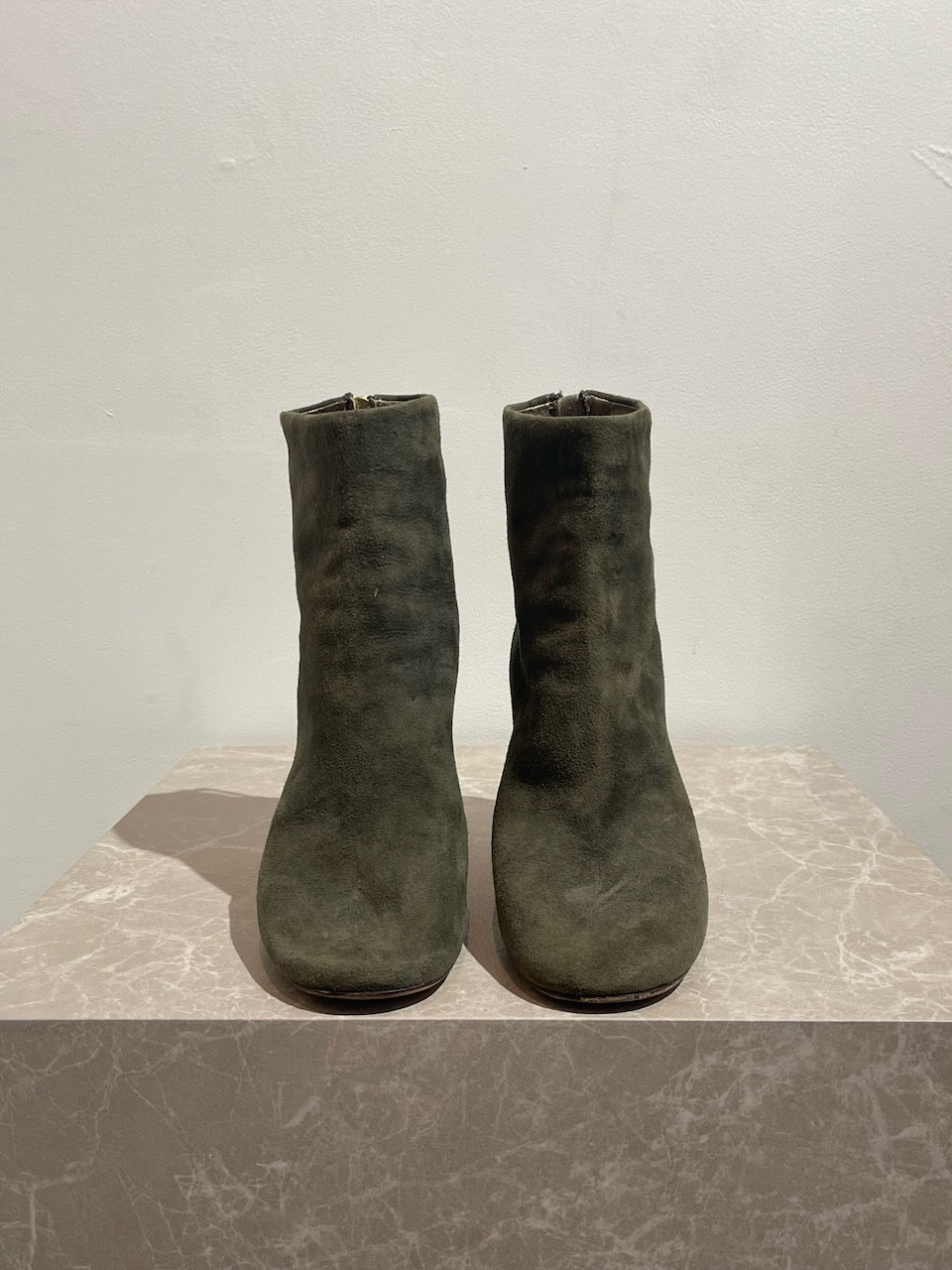 Bottines Isabel Marant kaki T.38