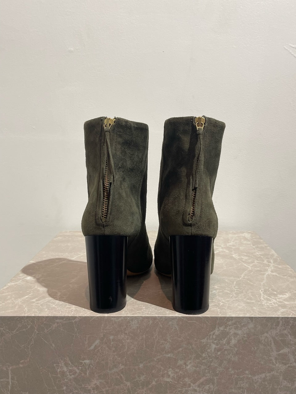 Bottines Isabel Marant kaki T.38