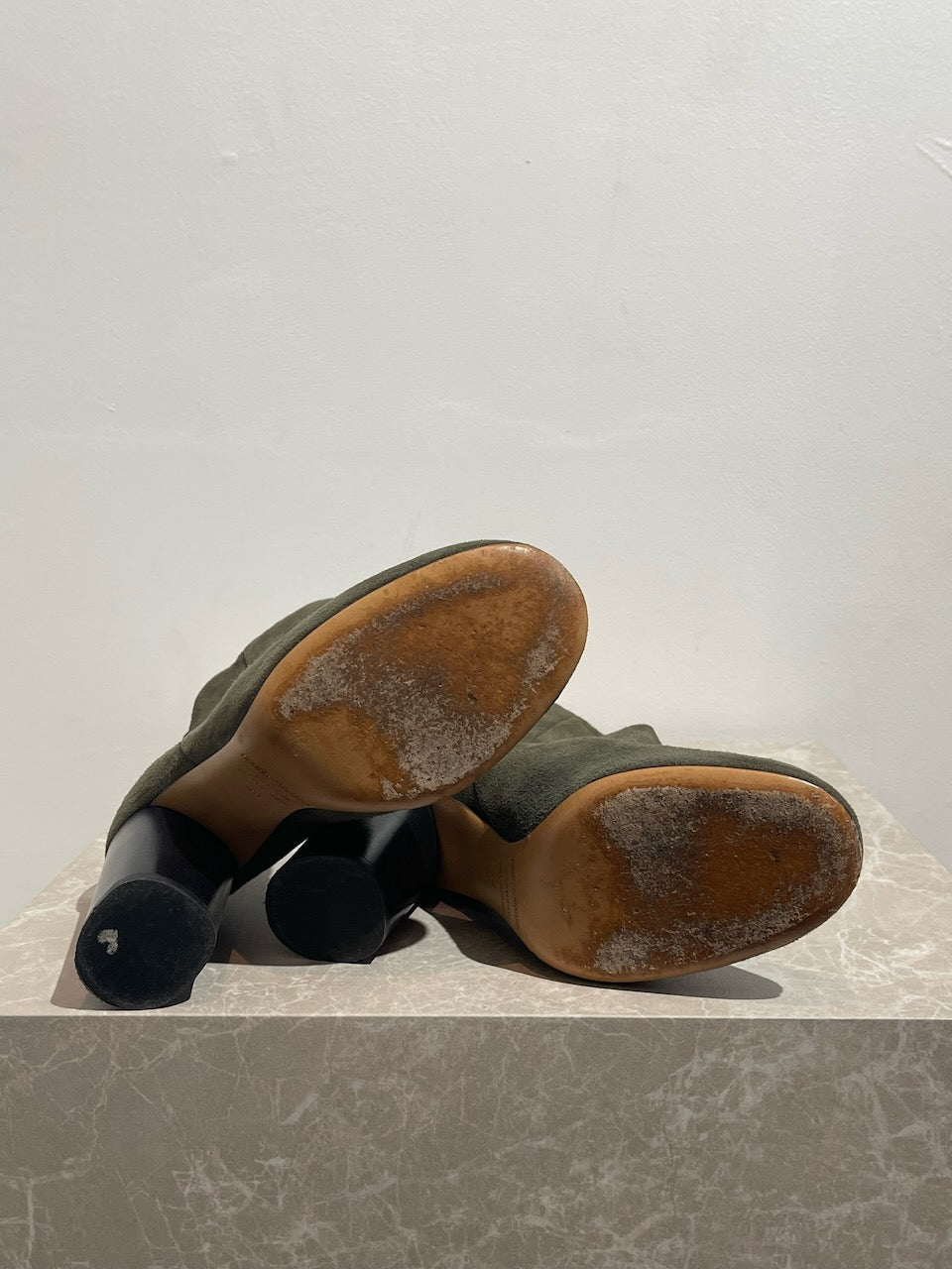 Bottines Isabel Marant kaki T.38