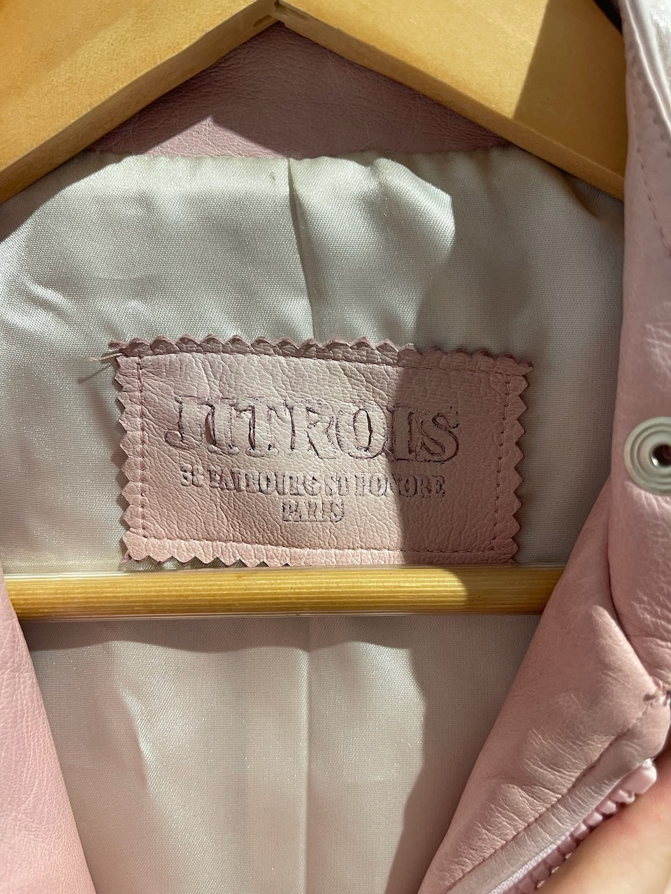 Veste Jitrois rose T.34