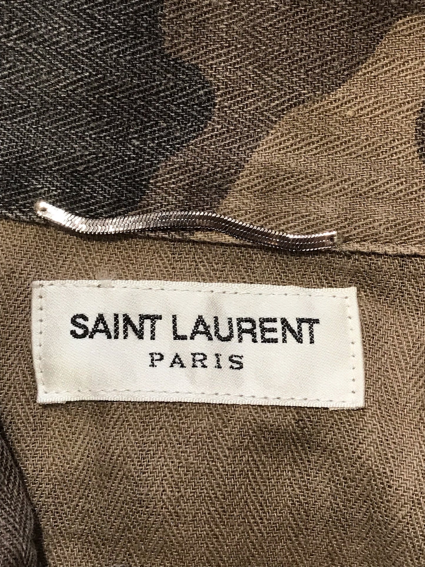 Veste Saint Laurent camouflage T.S