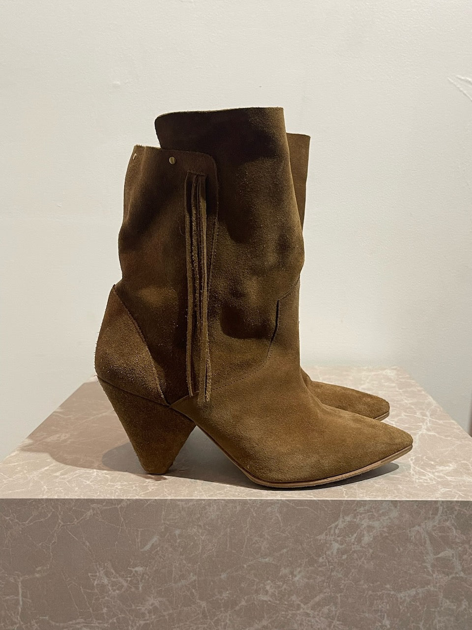 Bottines Jérome Dreyfuss camel T.38