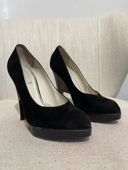 Escarpins Yves Saint Laurent noirs T.35