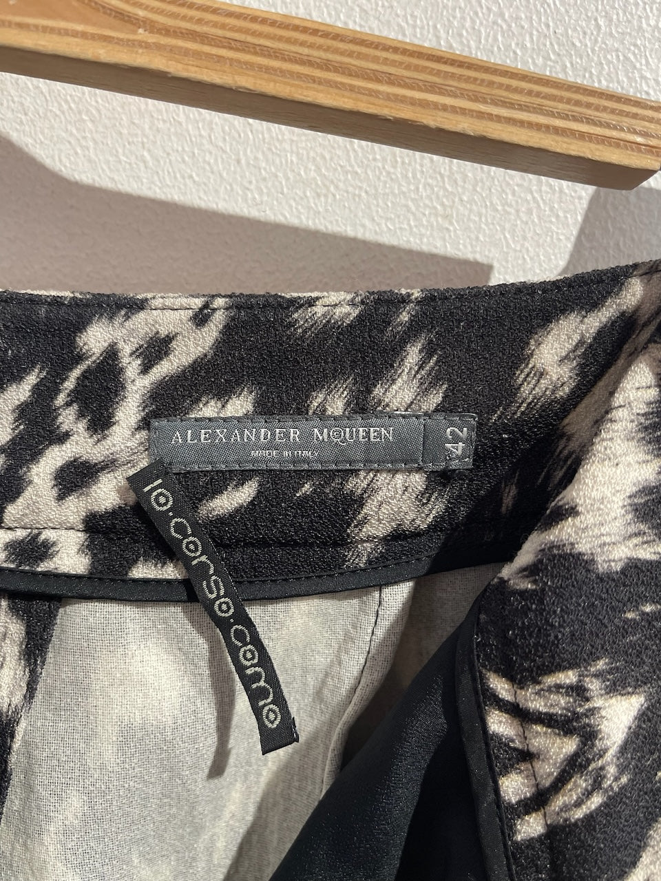 Pantalon Alexander McQueen noir T.38