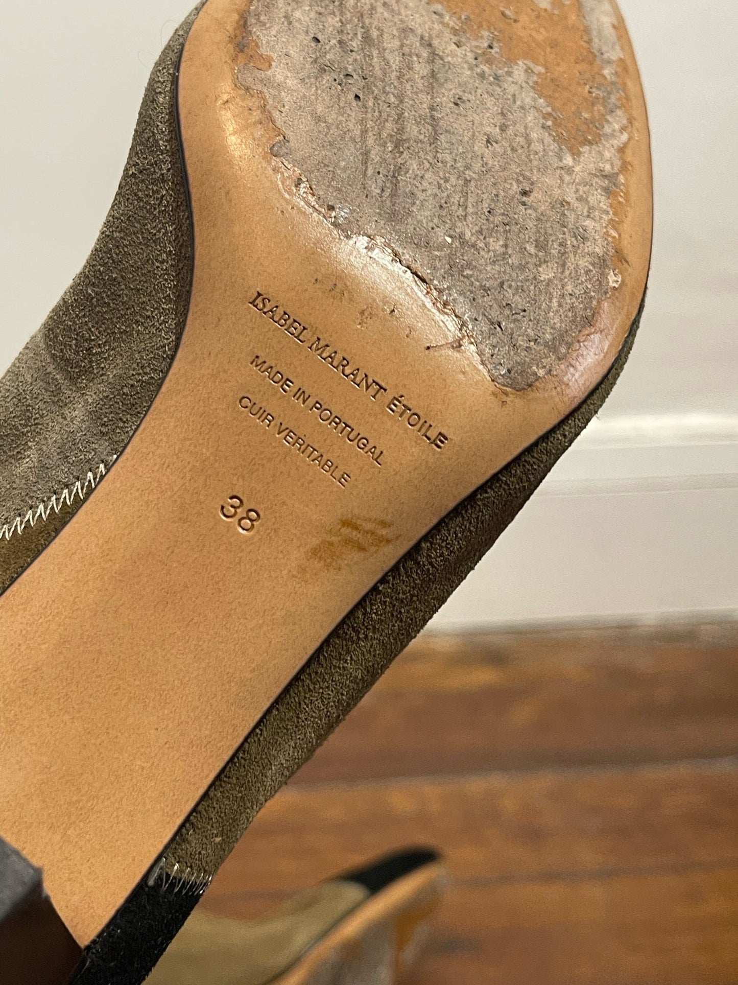 Bottes Isabel Marant patchwork T.38