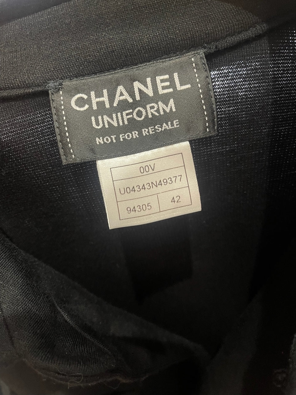 Veste Chanel noire T.42
