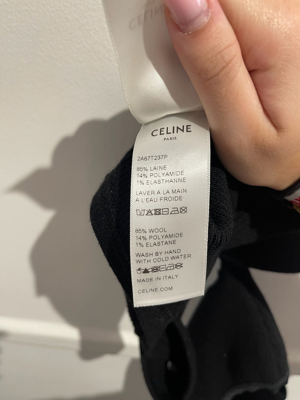 Body Celine noir T.S