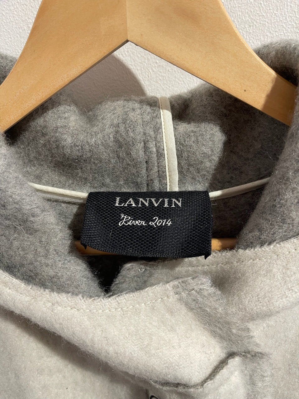 Manteau Lanvin gris T.40