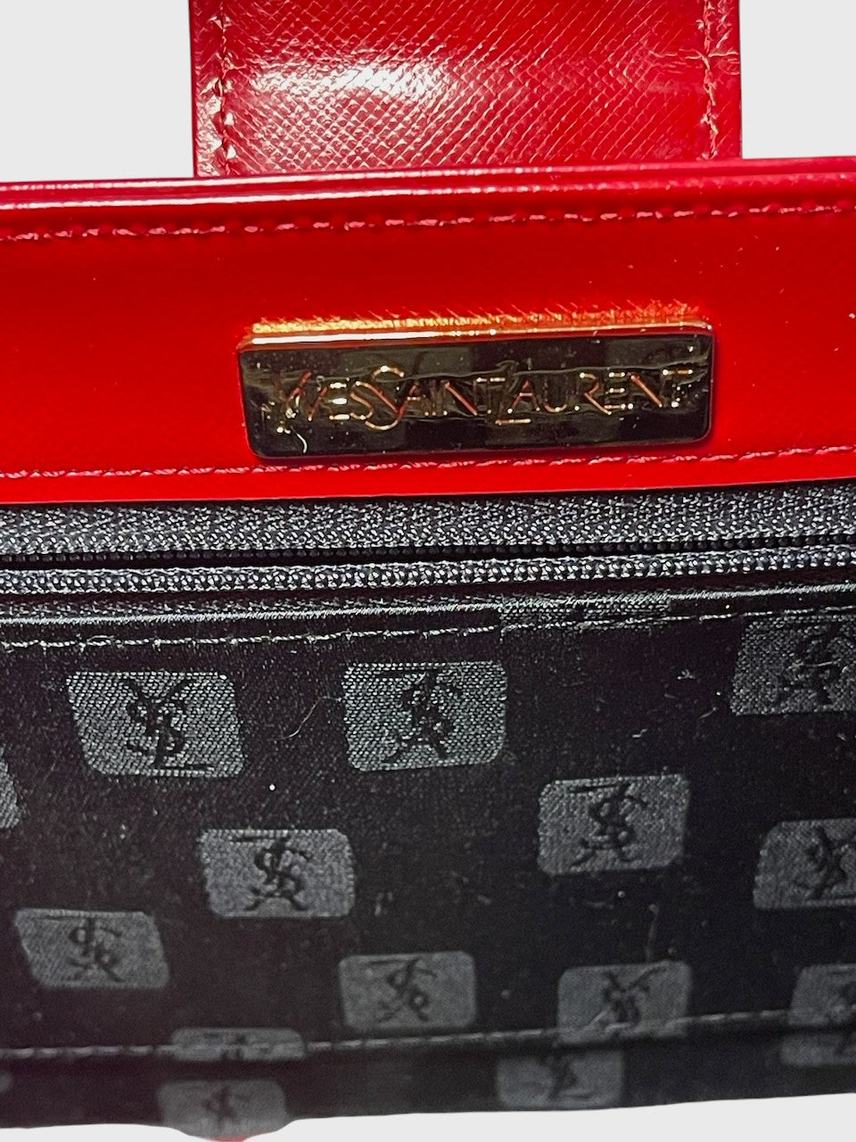 Sac Yves Saint Laurent rouge