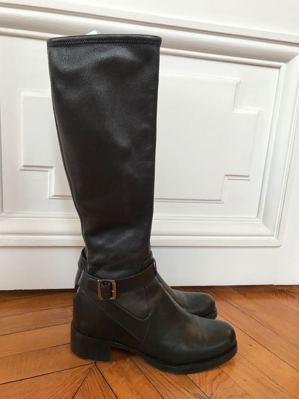 Bottes Prada noires T.37