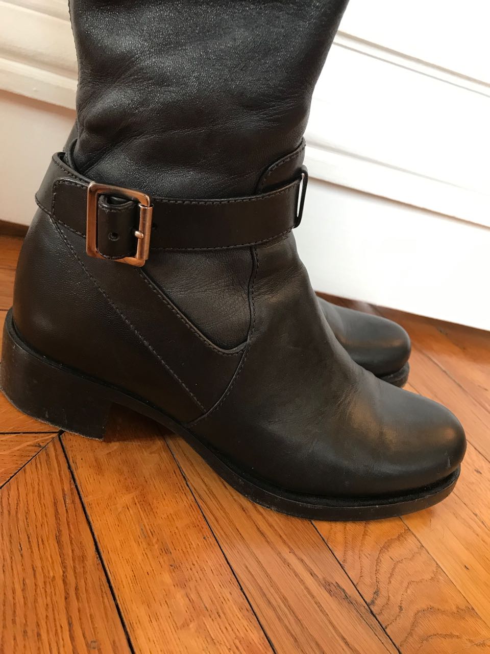 Bottes Prada noires T.37