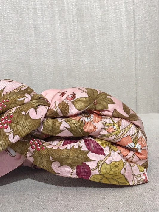 Turban Gucci rose T.M