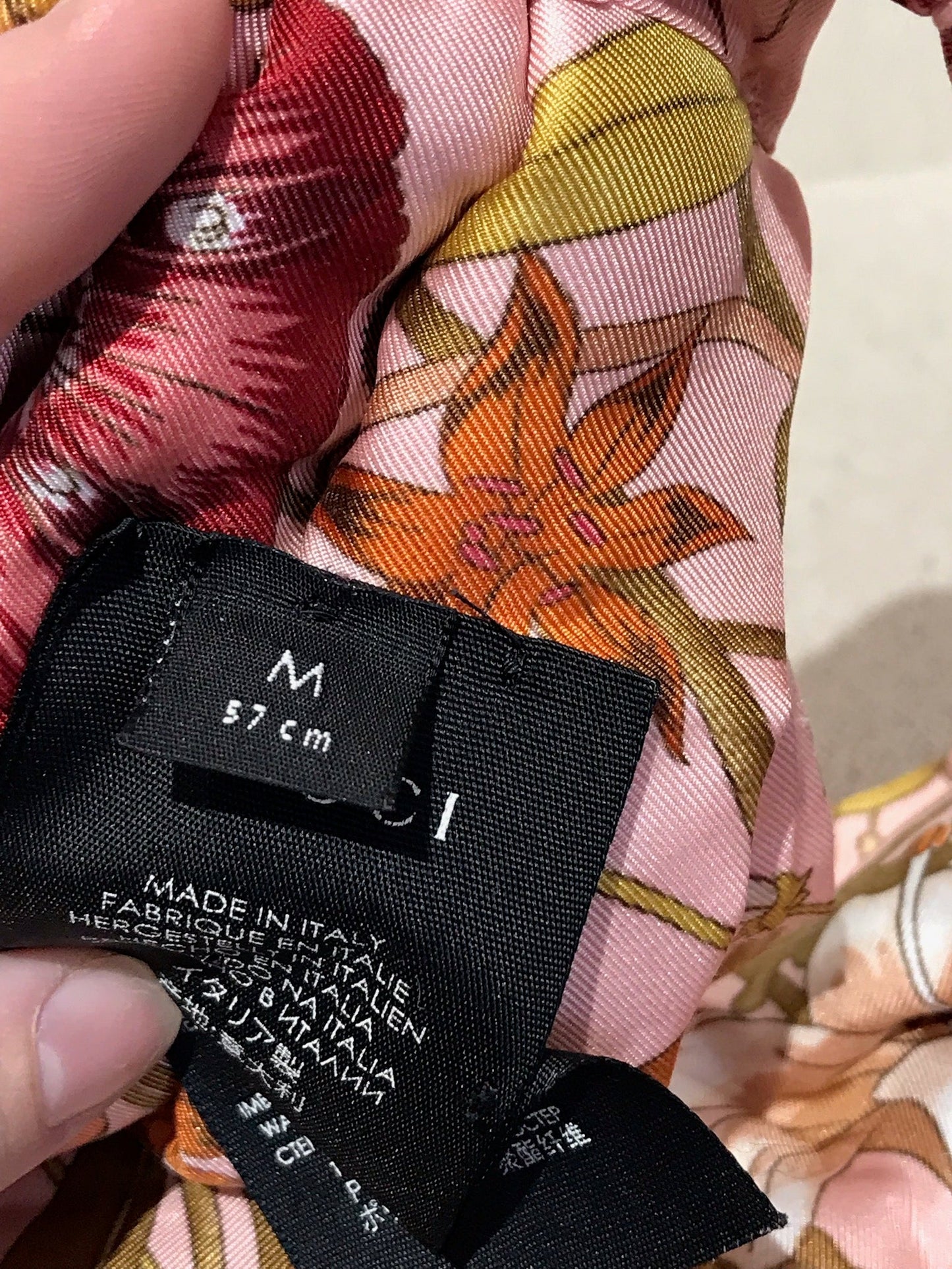Turban Gucci rose T.M