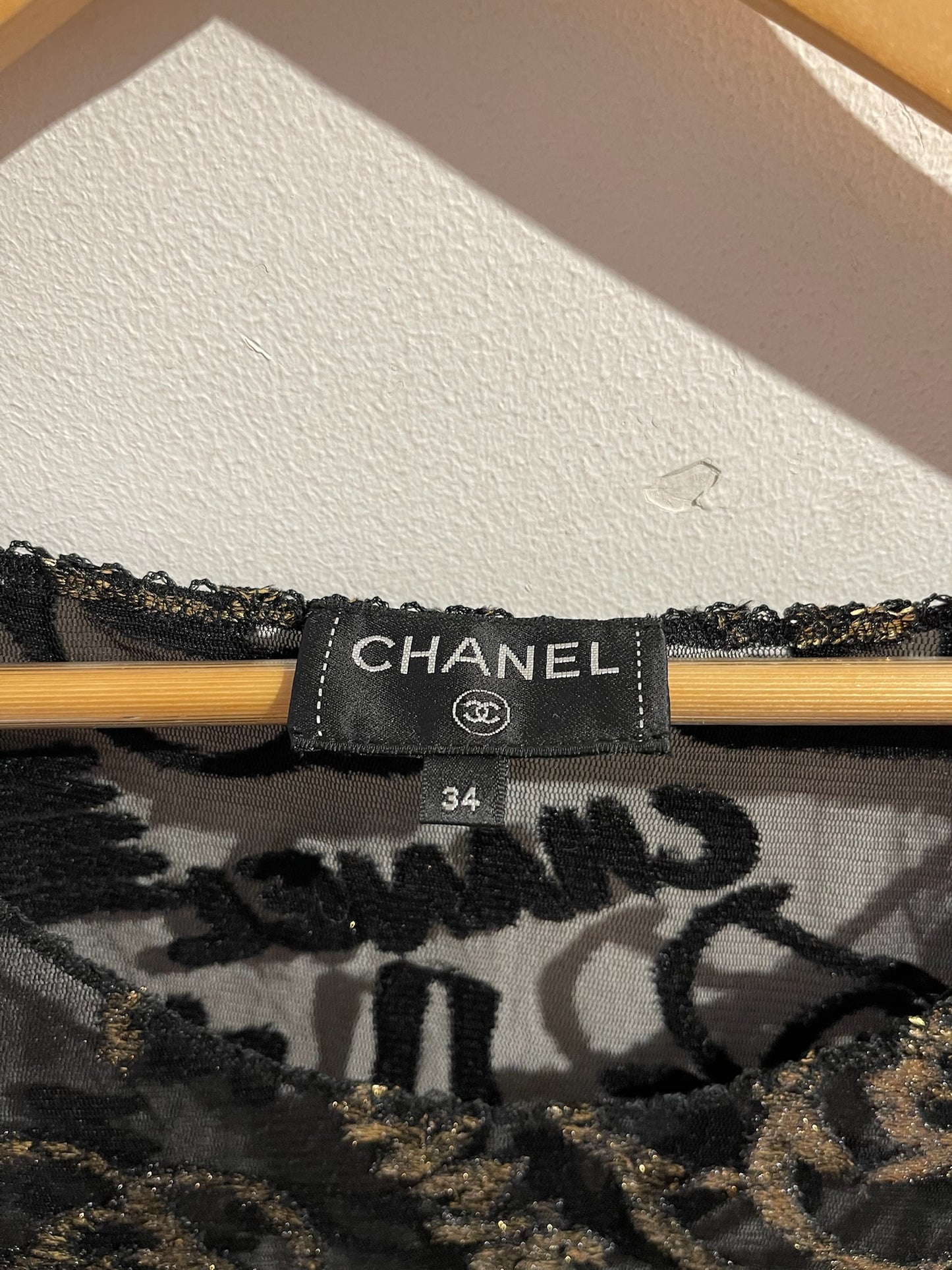 Body Chanel noir T.34