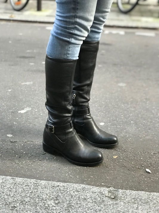 Bottes Prada noires T.37