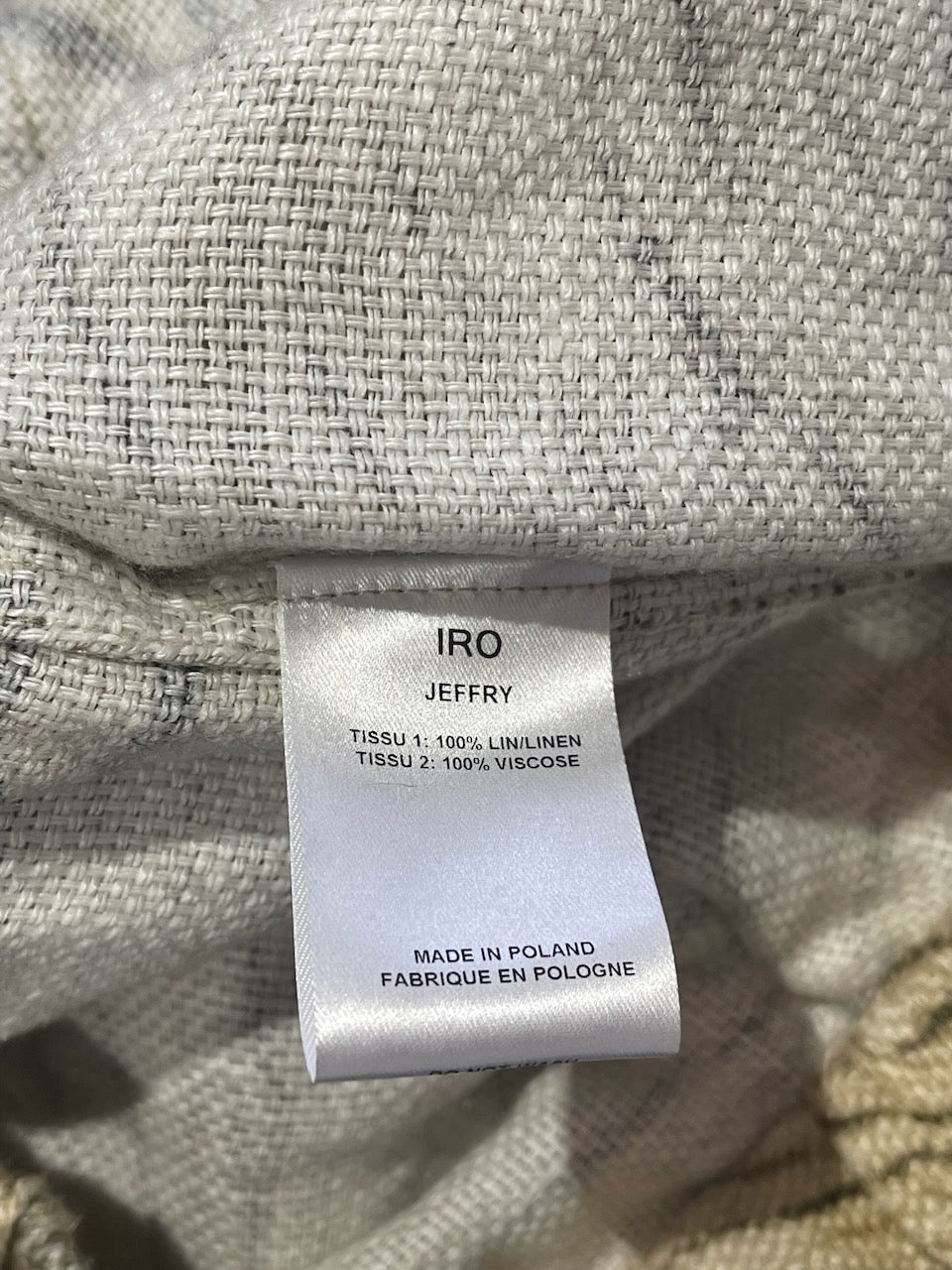 Veste Iro tigre T.2