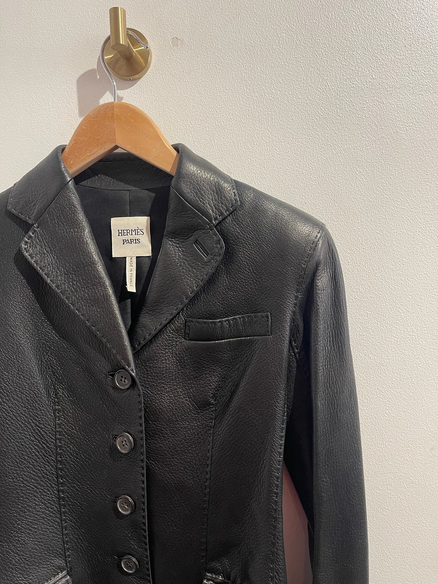 Veste Hermès noire T.36