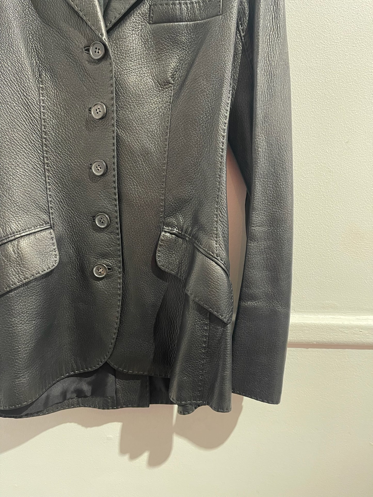 Veste Hermès noire T.36