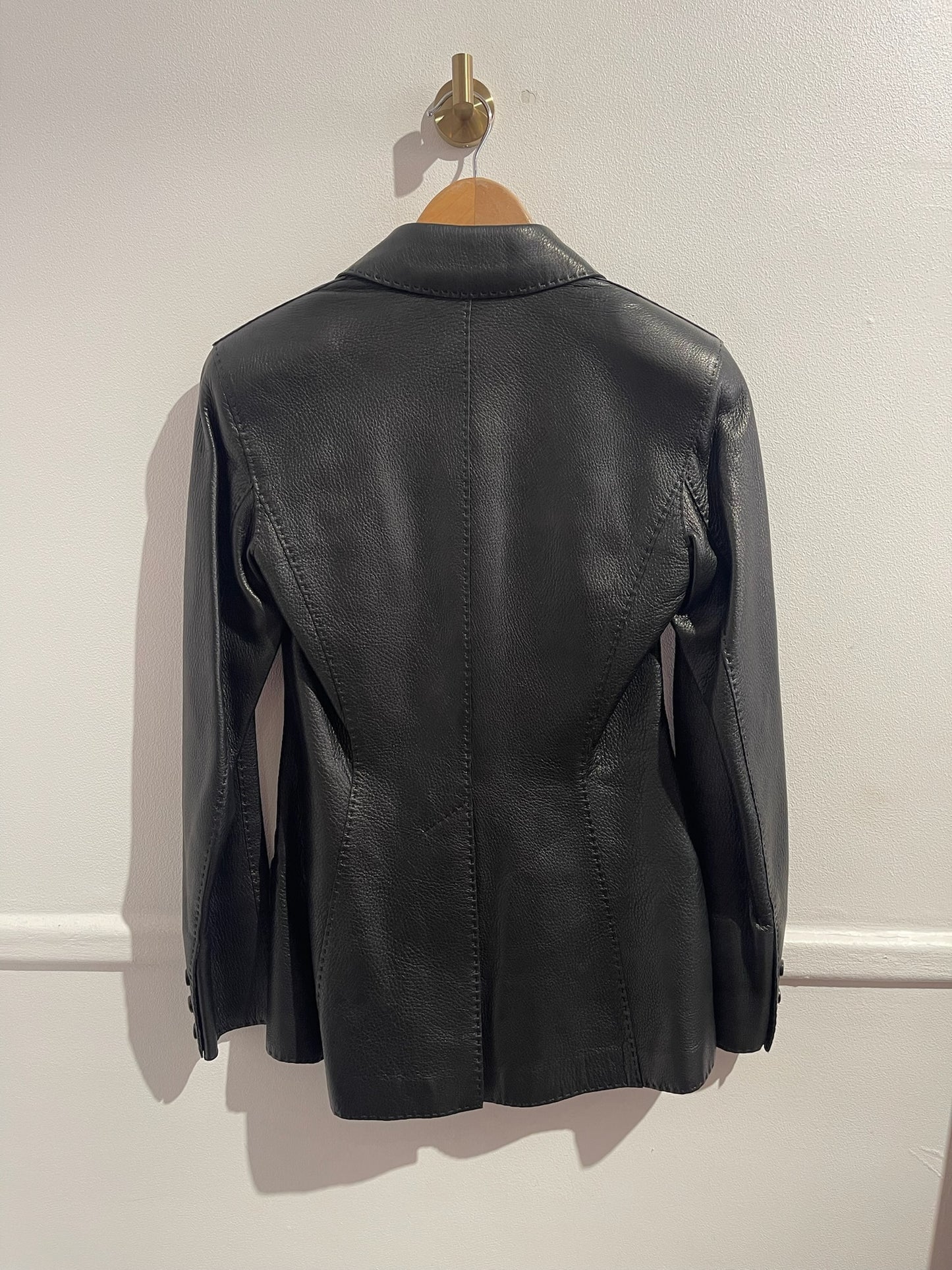 Veste Hermès noire T.36