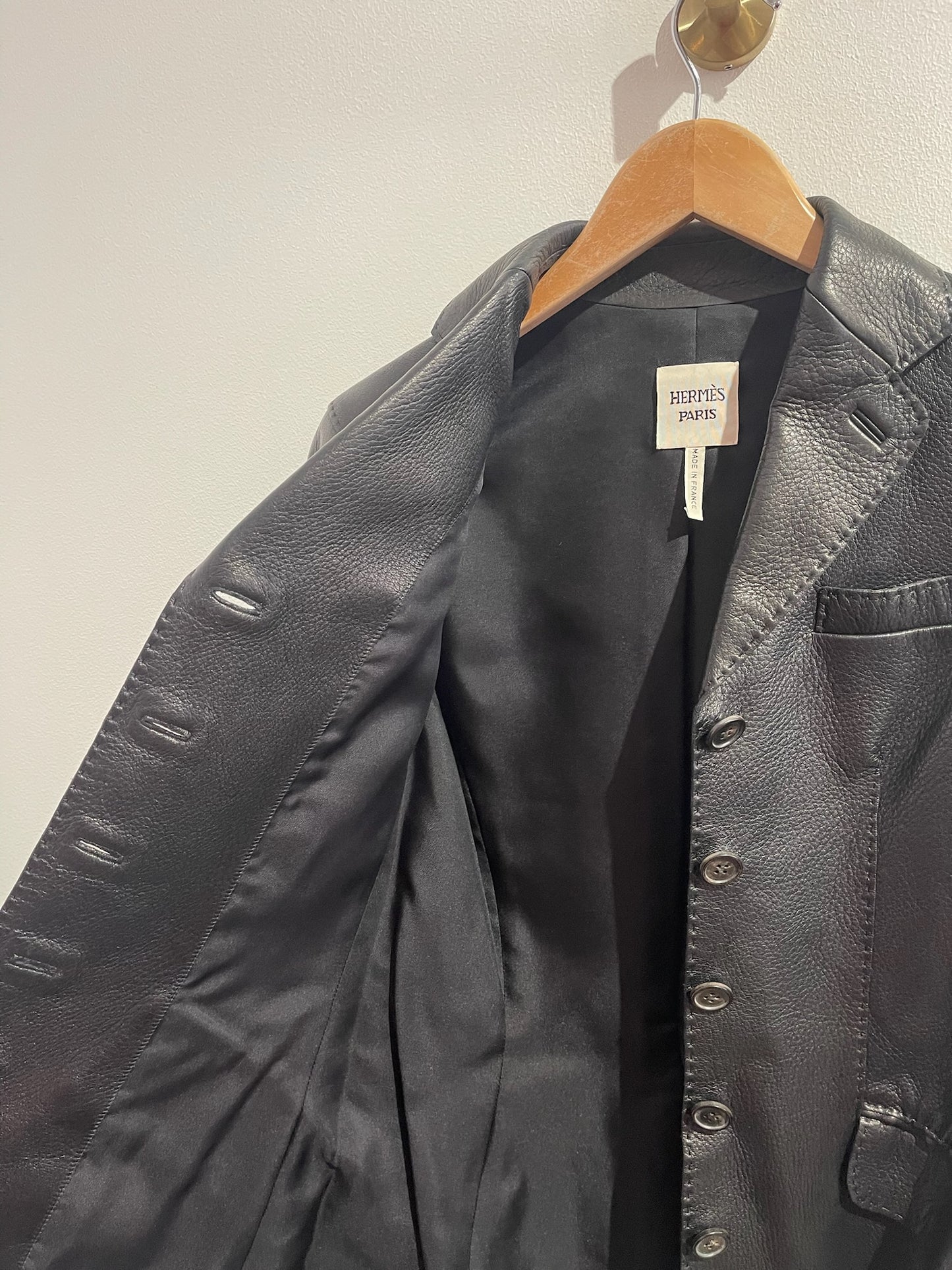 Veste Hermès noire T.36