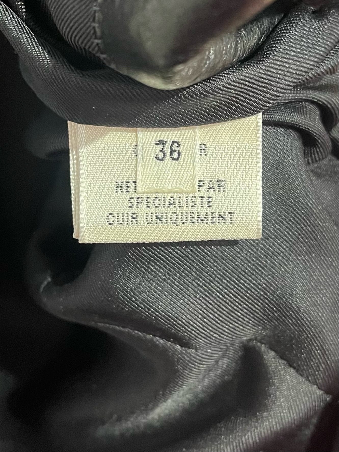 Veste Hermès noire T.36