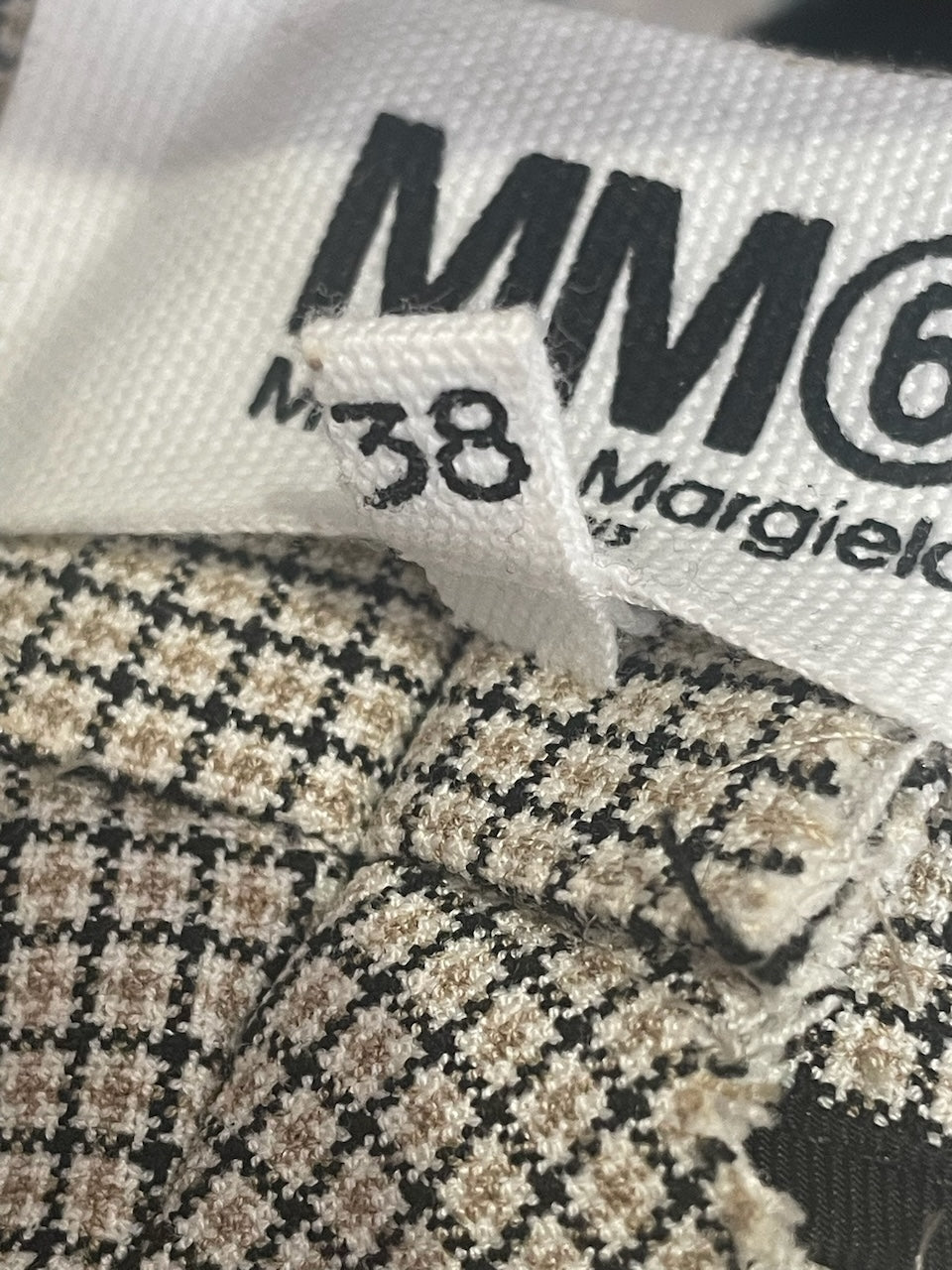 Pantalon MM6 Maison Margiela beige T.34
