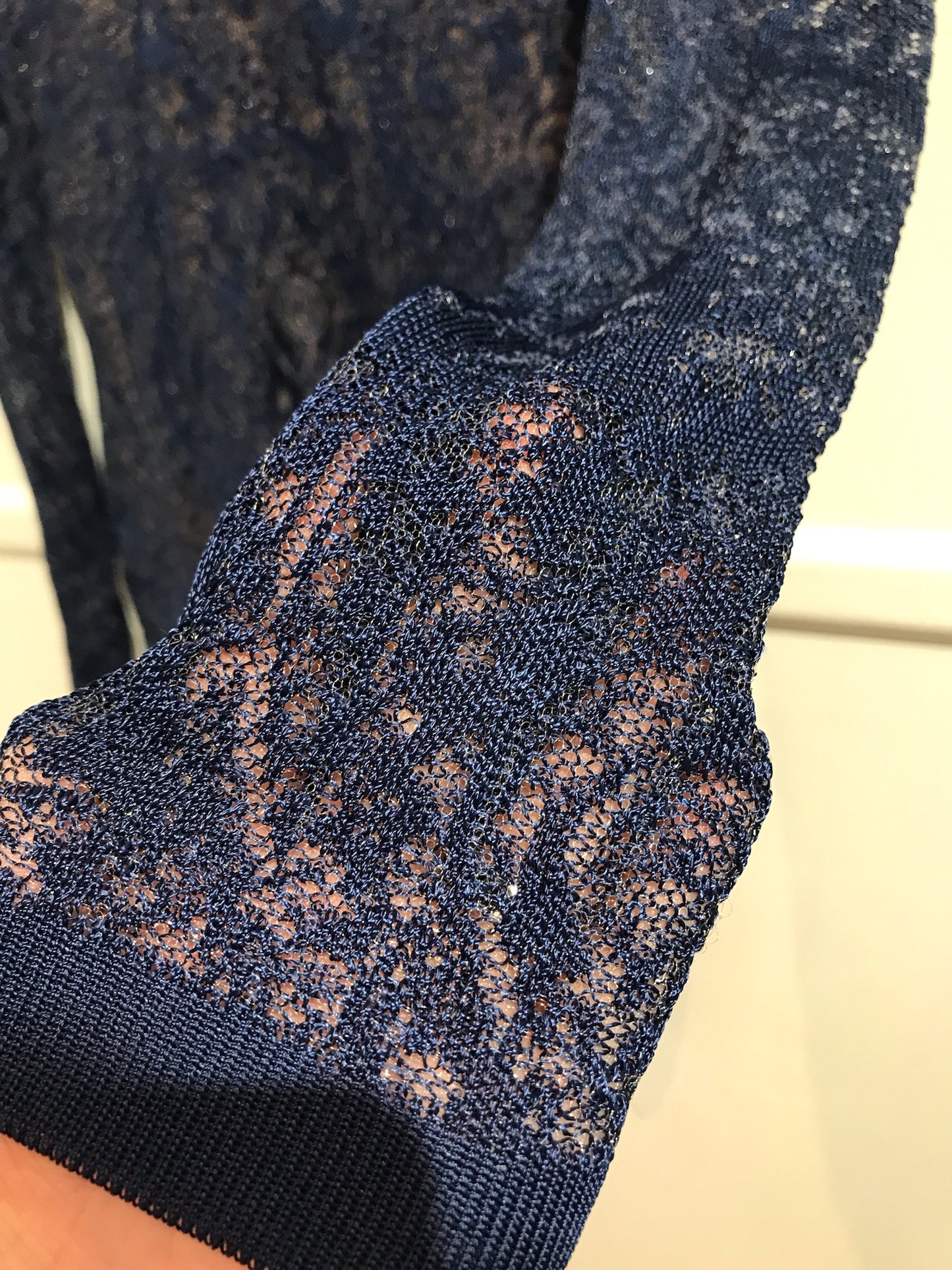 Robe Balmain bleue T.38