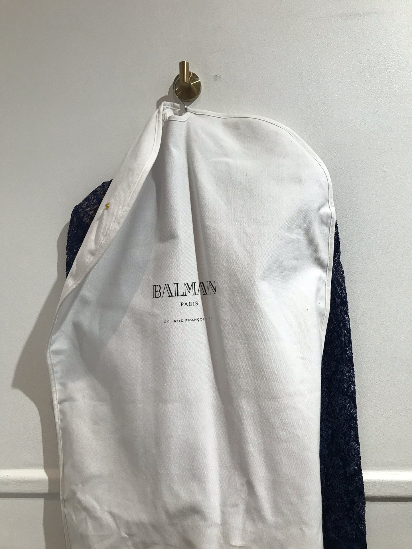 Robe Balmain bleue T.38