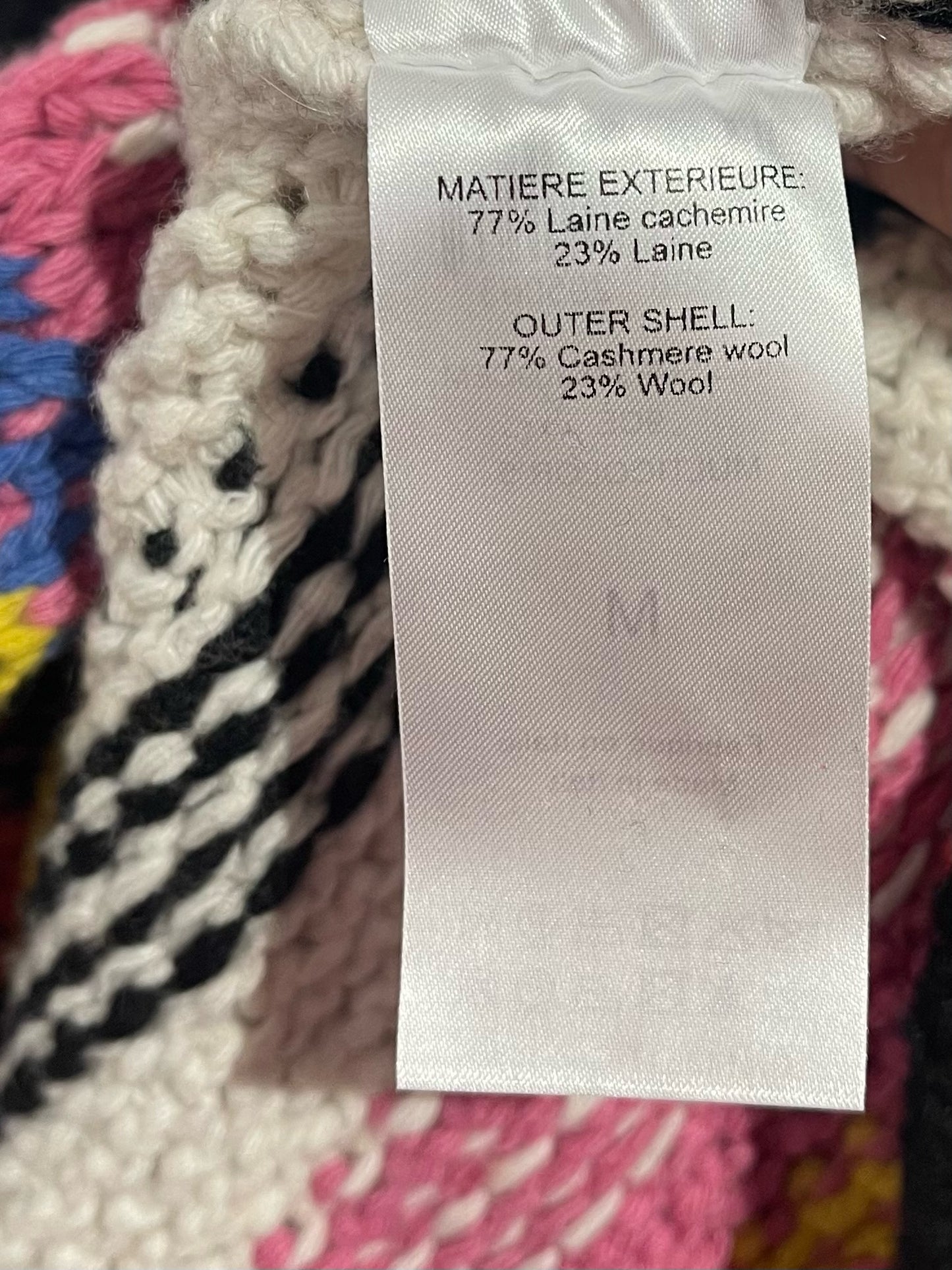 Poncho Chloé multicolore T.38