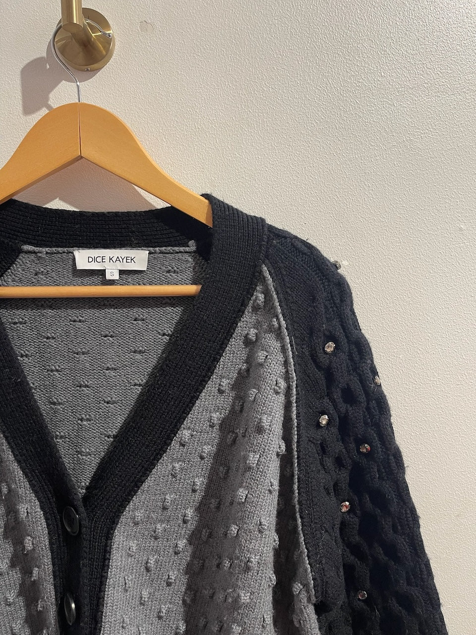 Gilet Dice Kayek gris T.S
