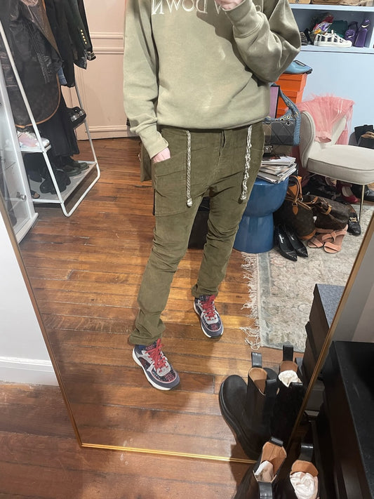 Pantalon Balmain Velours T.36