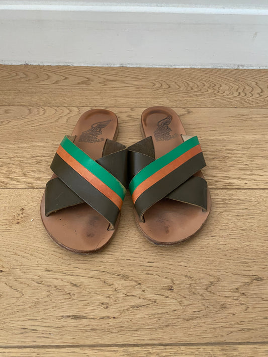 Sandales Ancient Greek Sandals kaki T.35
