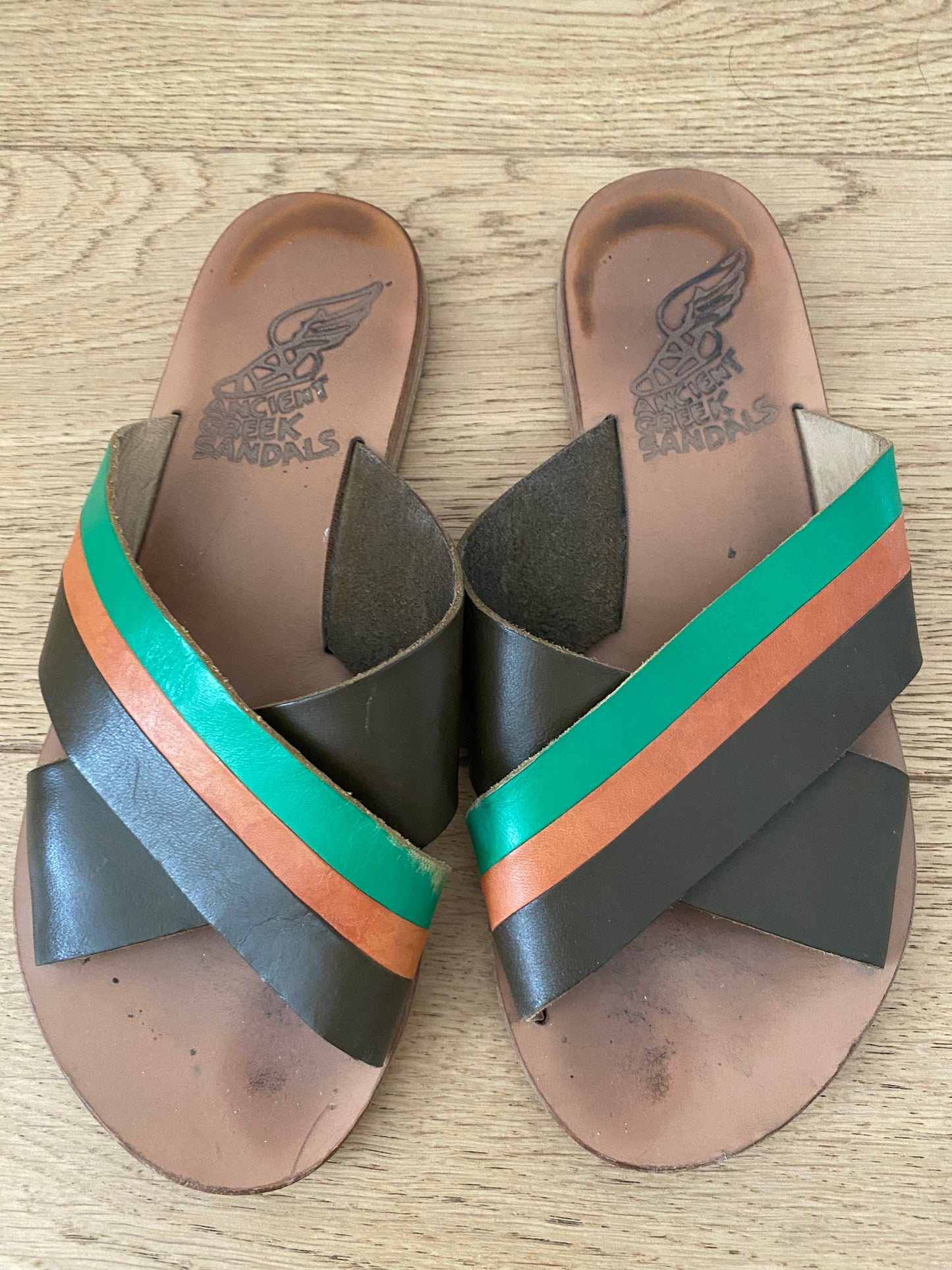 Sandales Ancient Greek Sandals kaki T.35