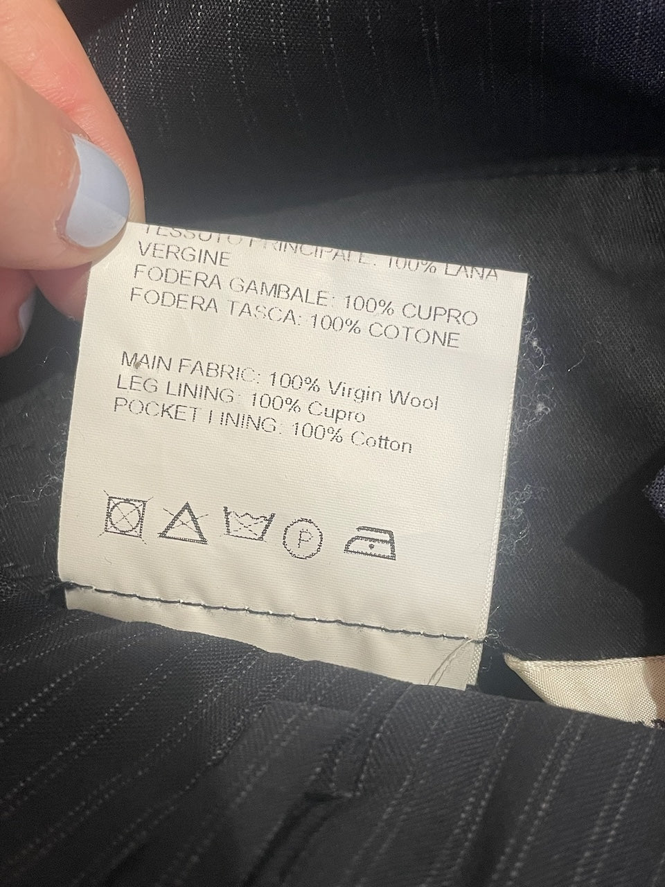 Pantalon Golden Goose Deluxe bleu T.XS