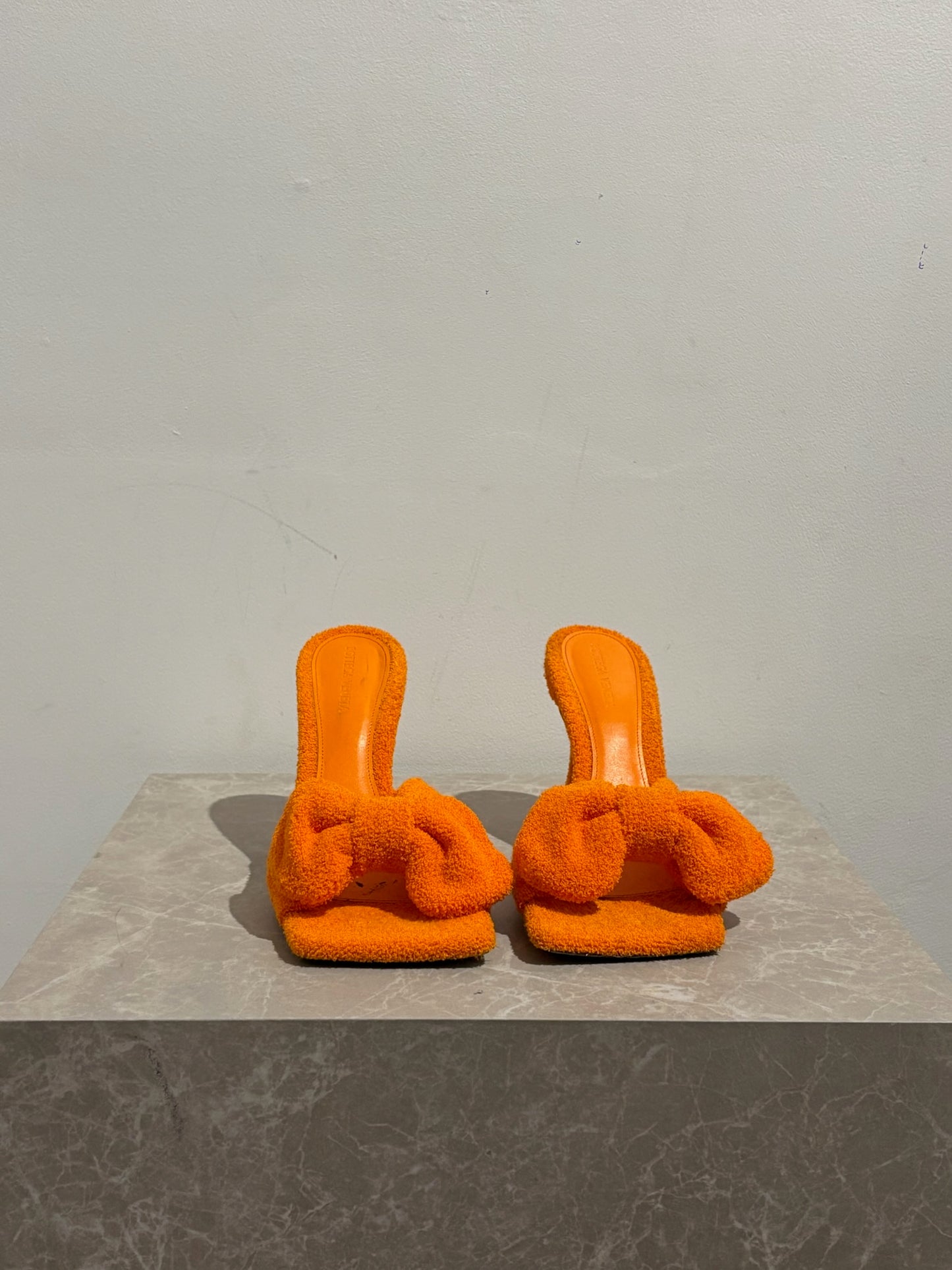 Mules Bottega Venetta orange T.41
