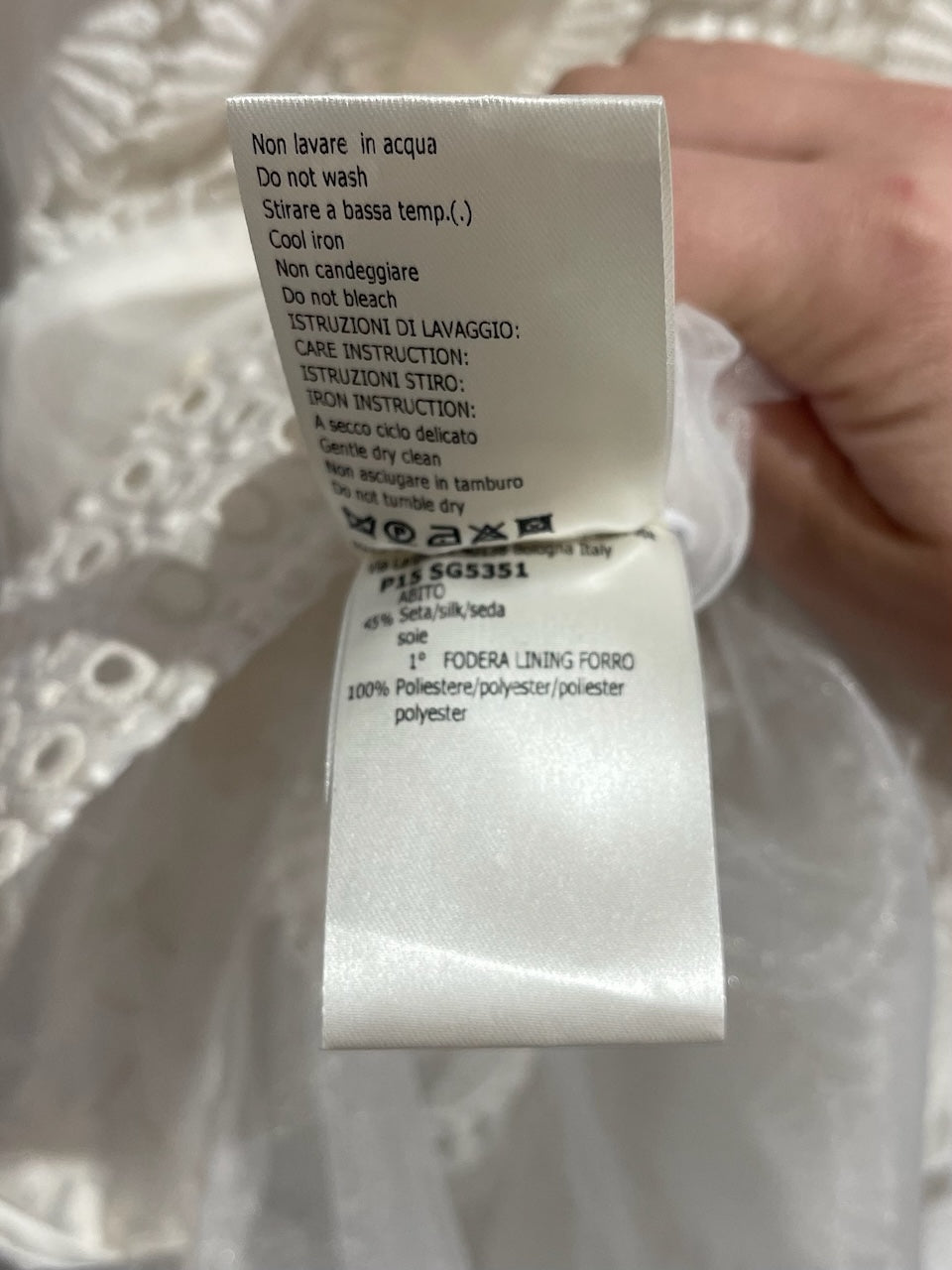 Robe Giamba blanche T.40