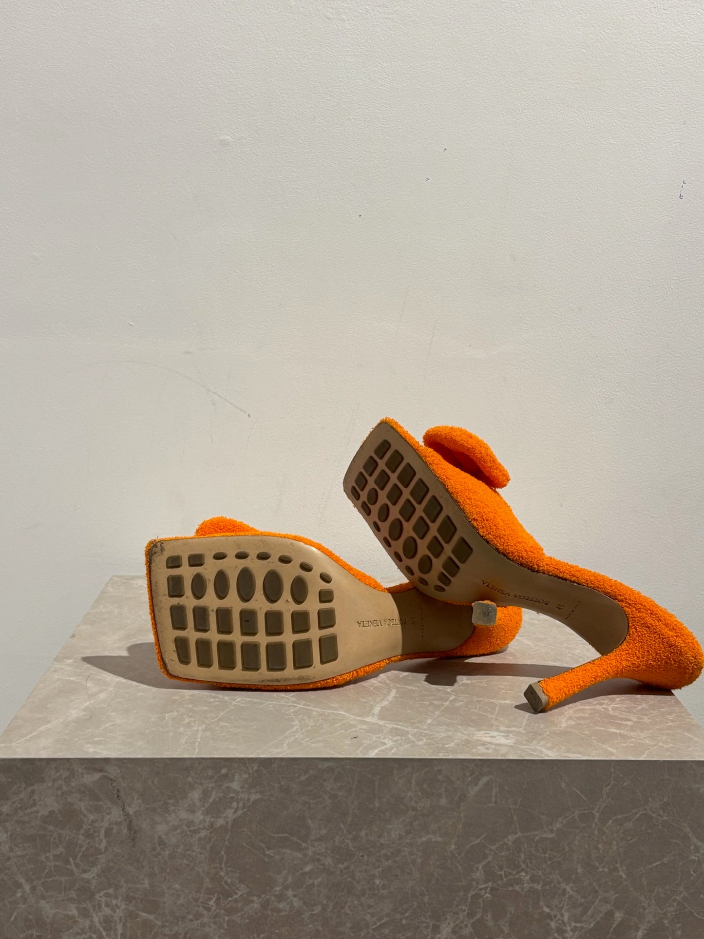 Mules Bottega Venetta orange T.41