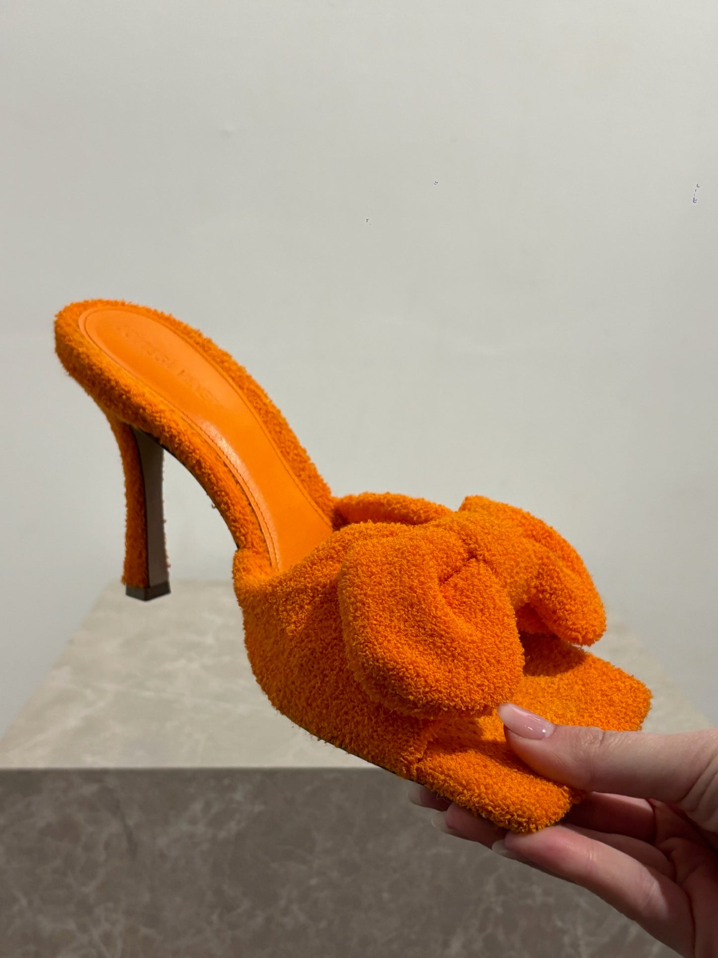 Mules Bottega Venetta orange T.41