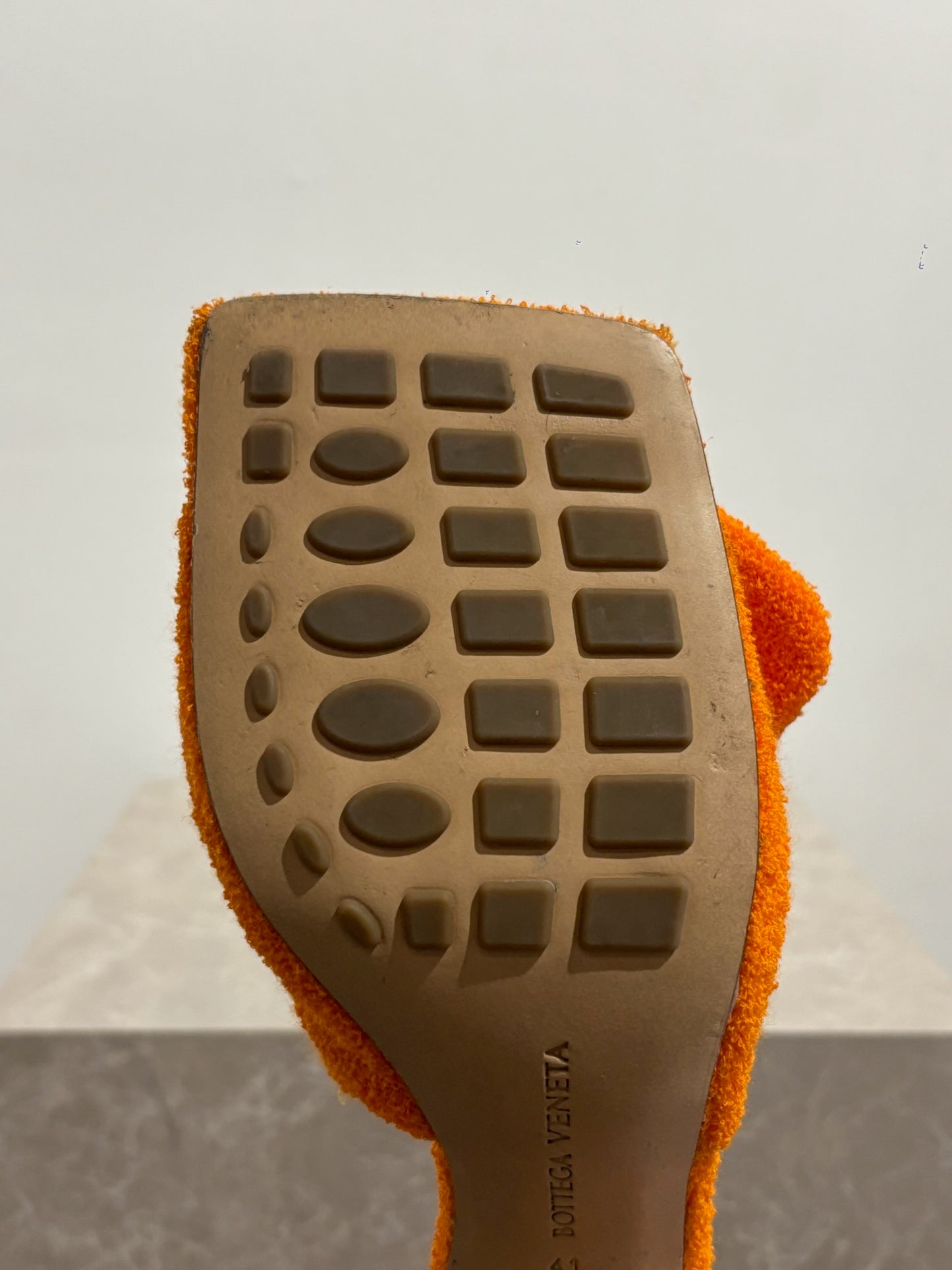 Mules Bottega Venetta orange T.41