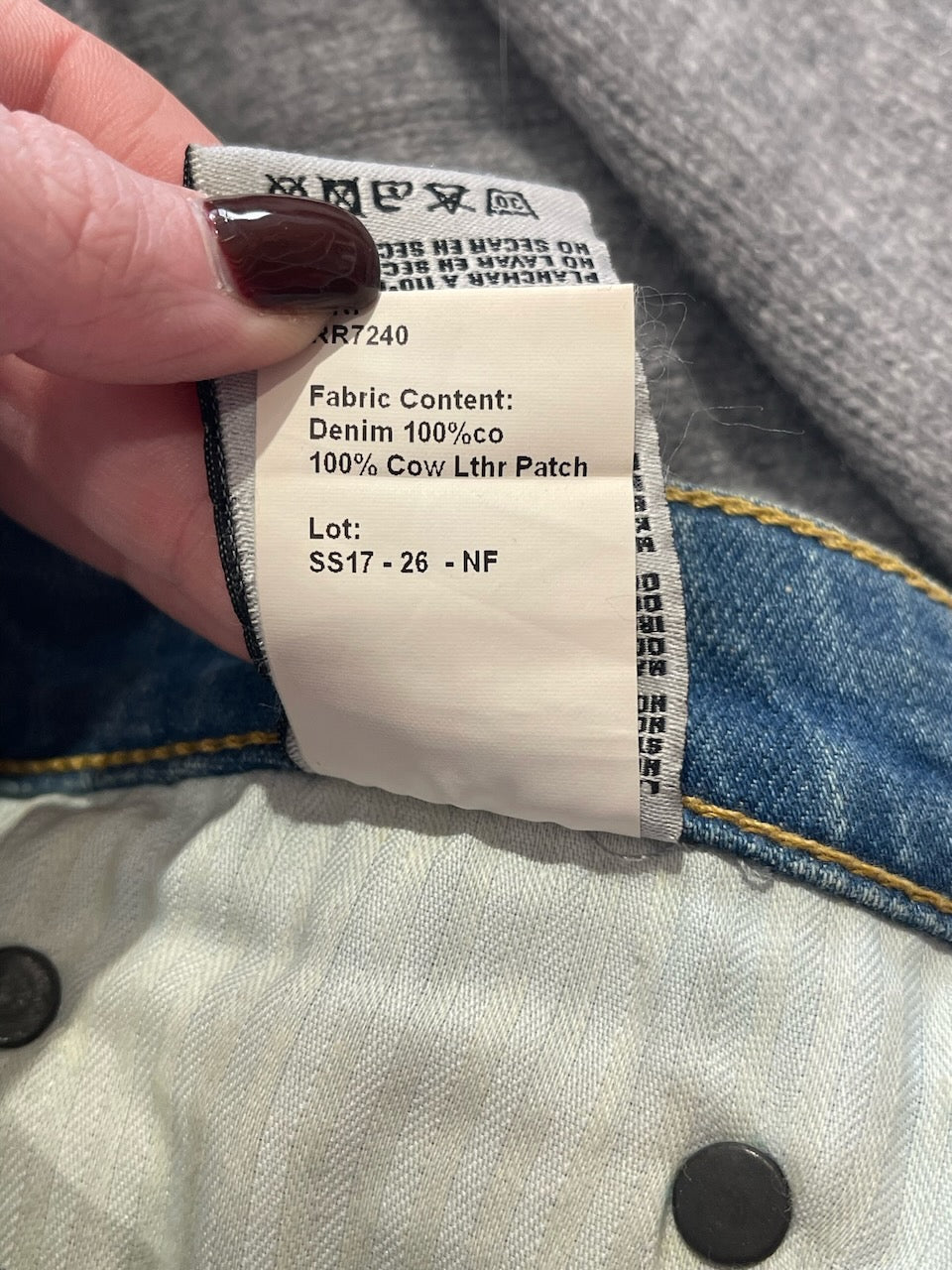 Jeans R13 bleu T.27
