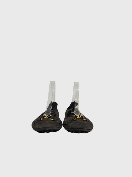 Ballerines Louis Vuitton marron T.38