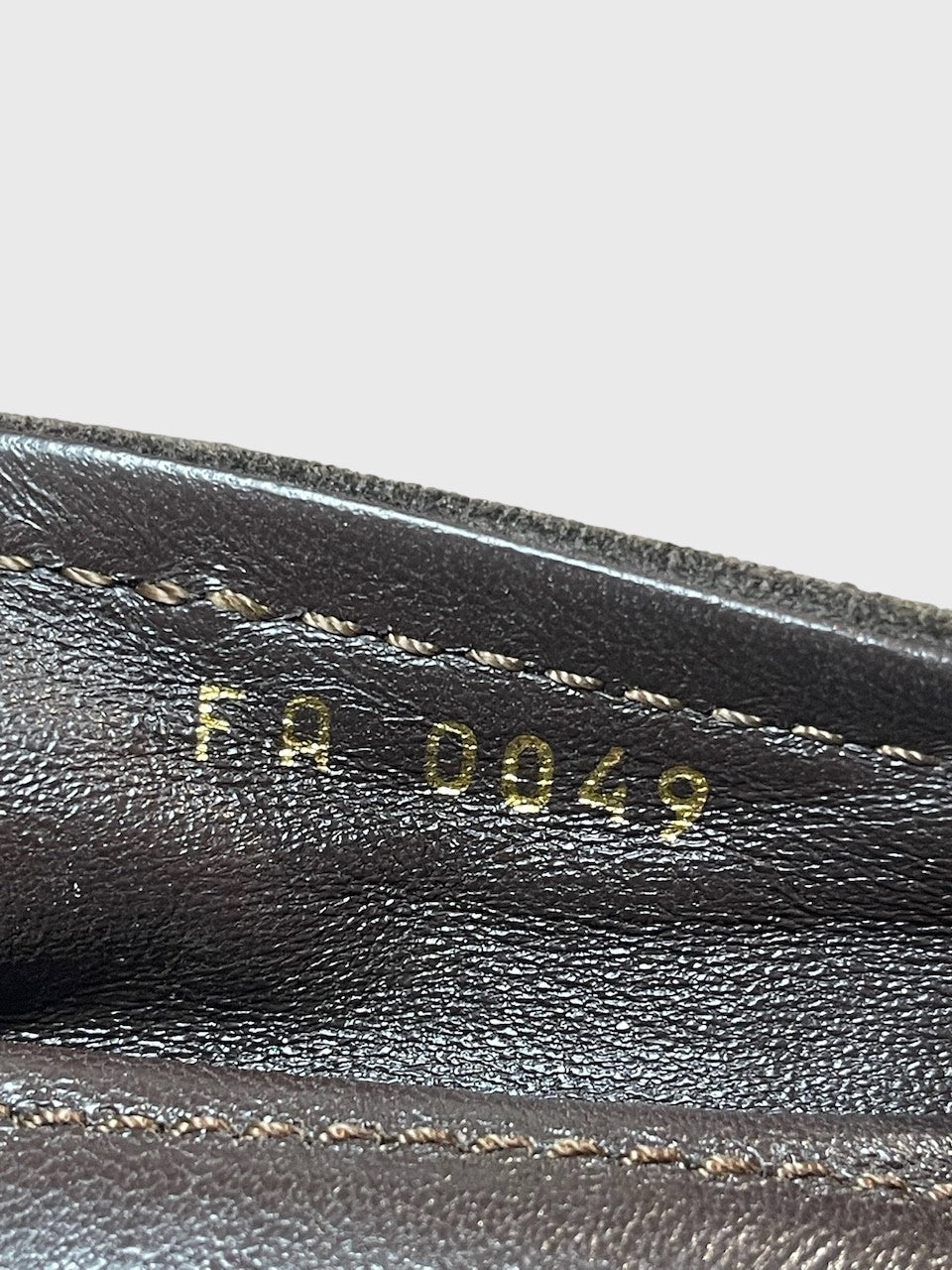 Ballerines Louis Vuitton marron T.38