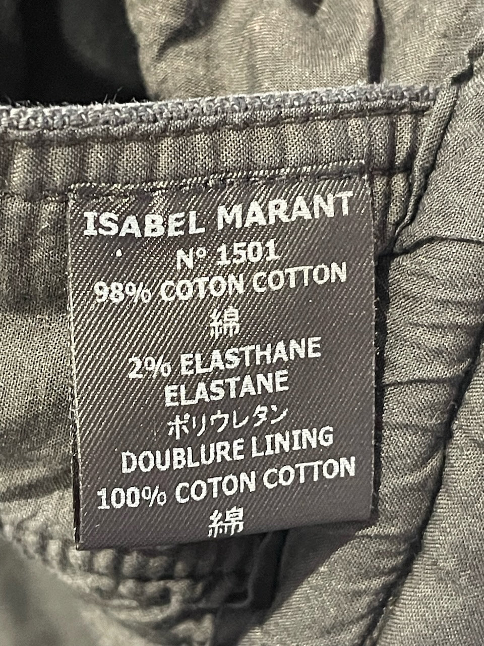 Veste Isabel Marant bleu marine T.1
